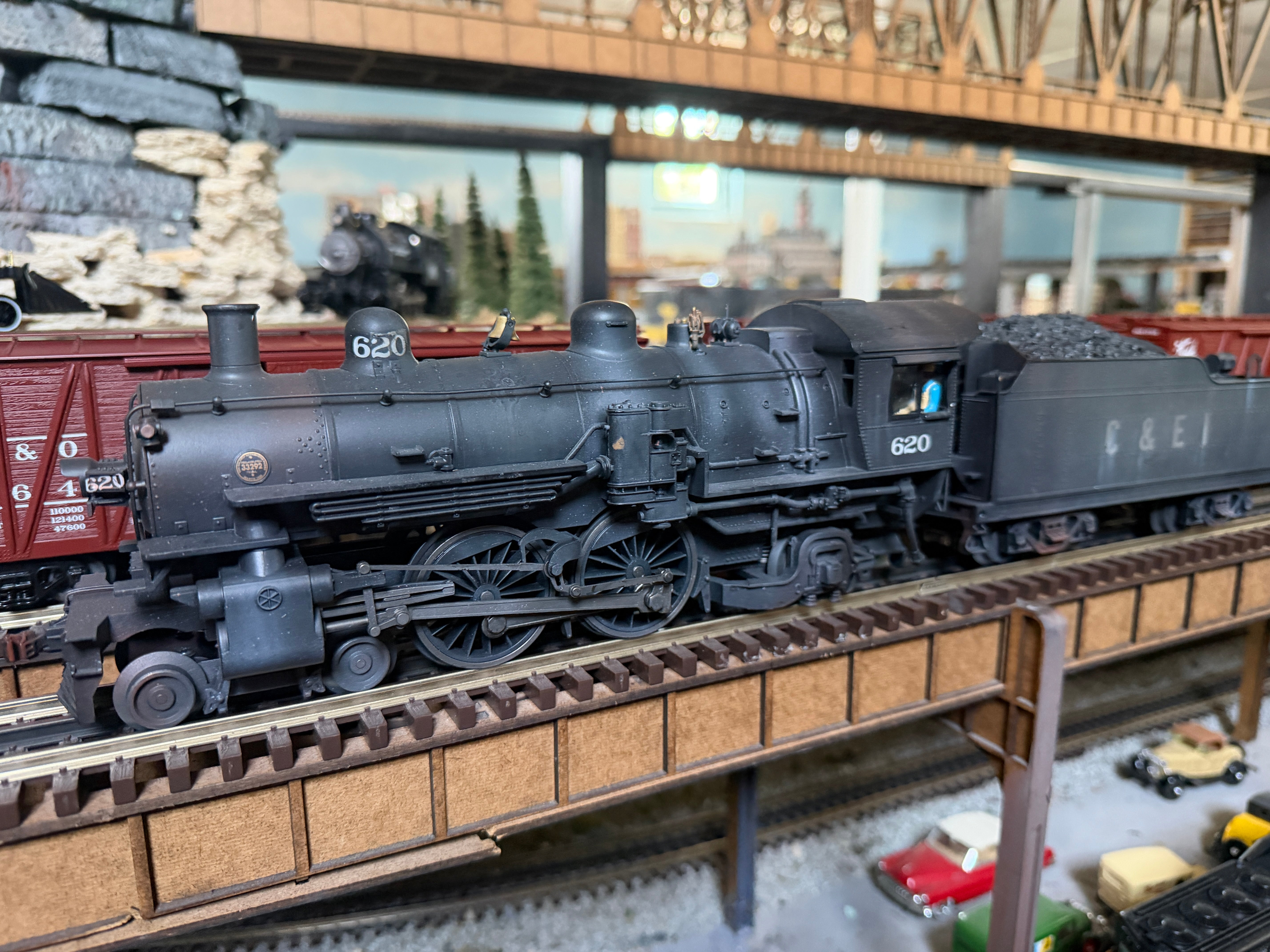 Lionel 2531900CEI  - Legacy - A6 Atlantic Steam Locomotive "Chicago & Eastern Illinois" #620 - Custom by Harry Hieke