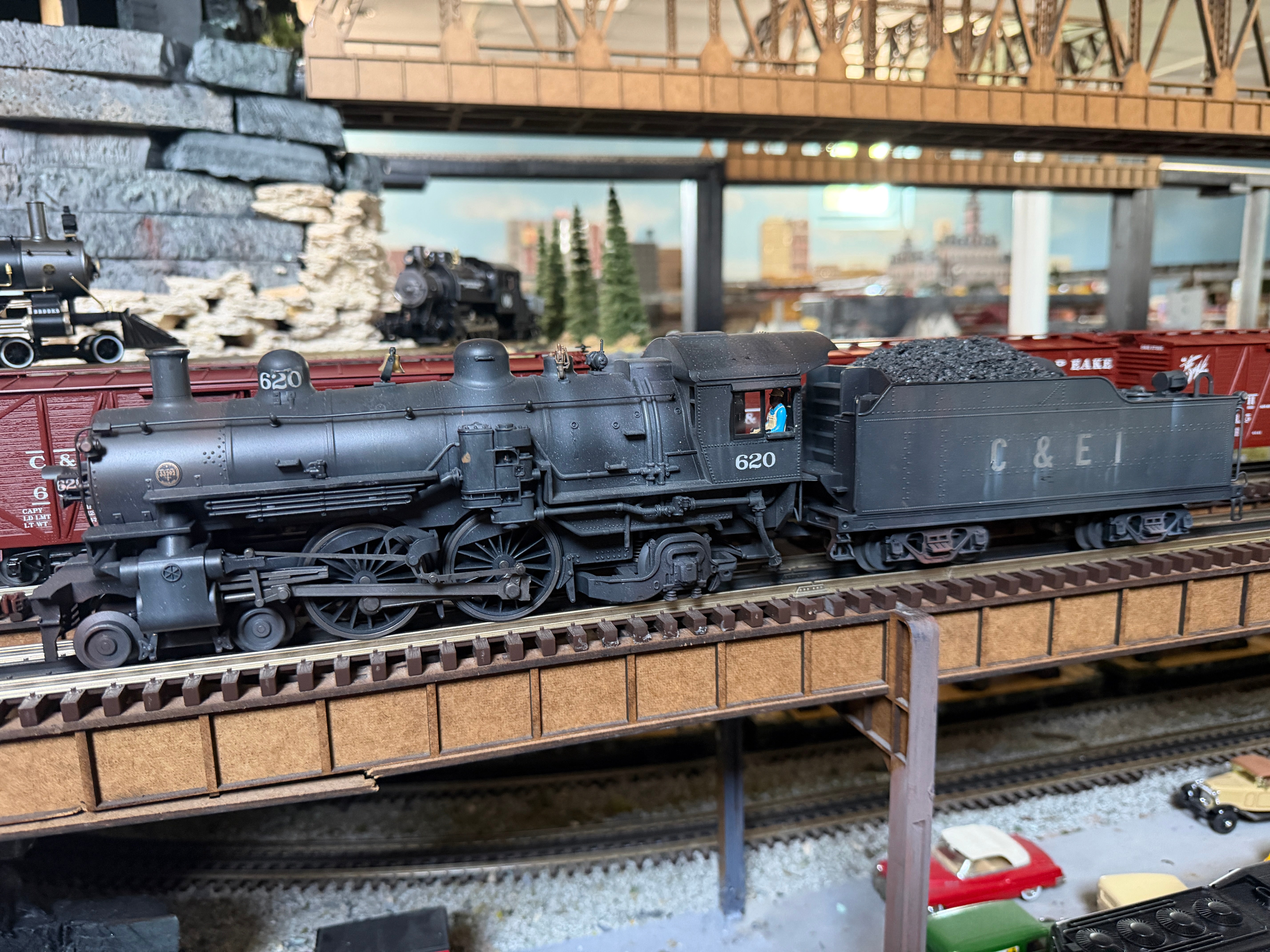 Lionel 2531900CEI  - Legacy - A6 Atlantic Steam Locomotive "Chicago & Eastern Illinois" #620 - Custom by Harry Hieke