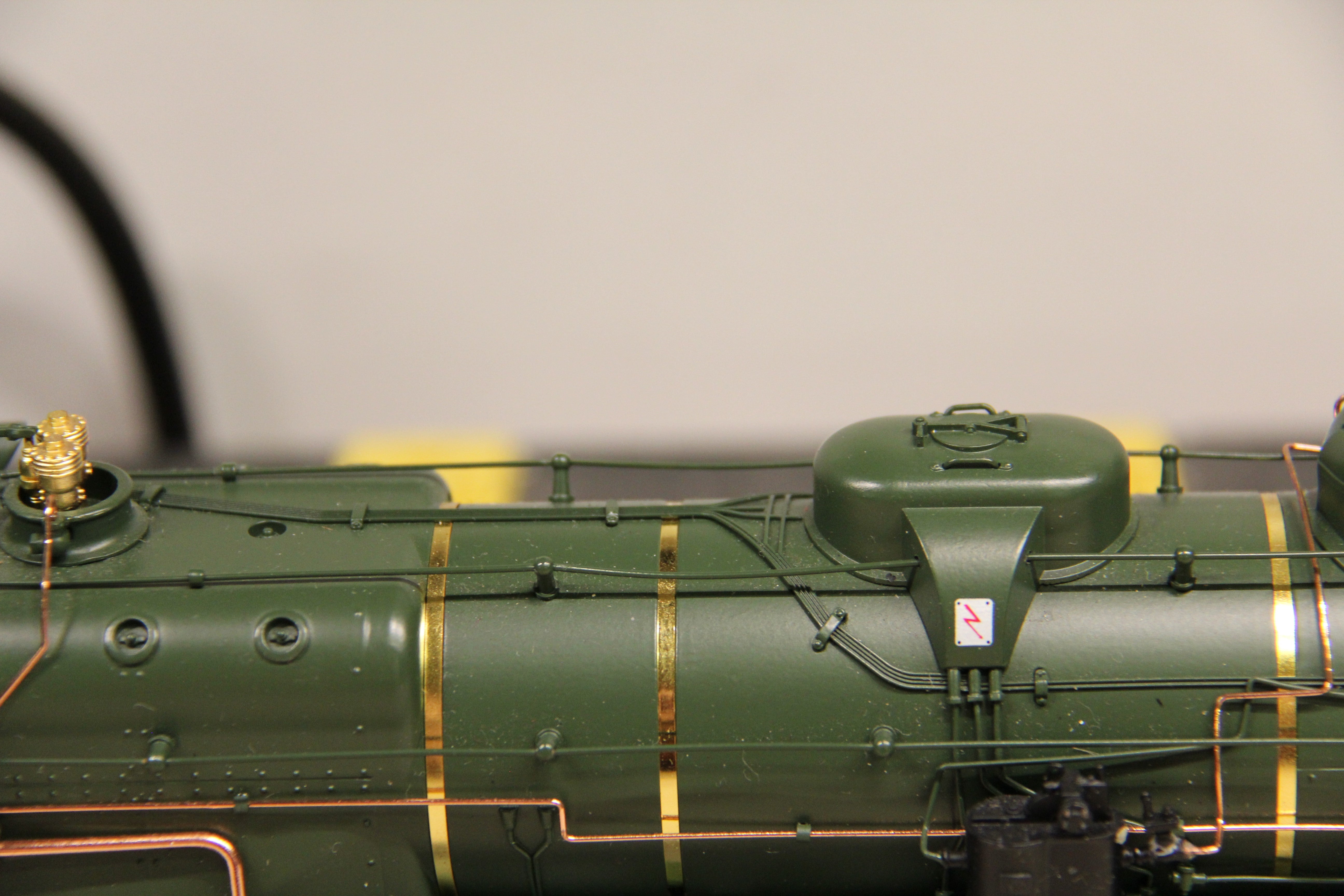 MTH 20-3344-1 "Orient Express" Chapelon 2-3-1E Pacific Steam Engine SNCF (Green Boiler) & MTH 20-60023 5 Car French SNCF Passenger Set (CONVERTED to 3Rail) with UPGRADED PS3-Second hand-M6827