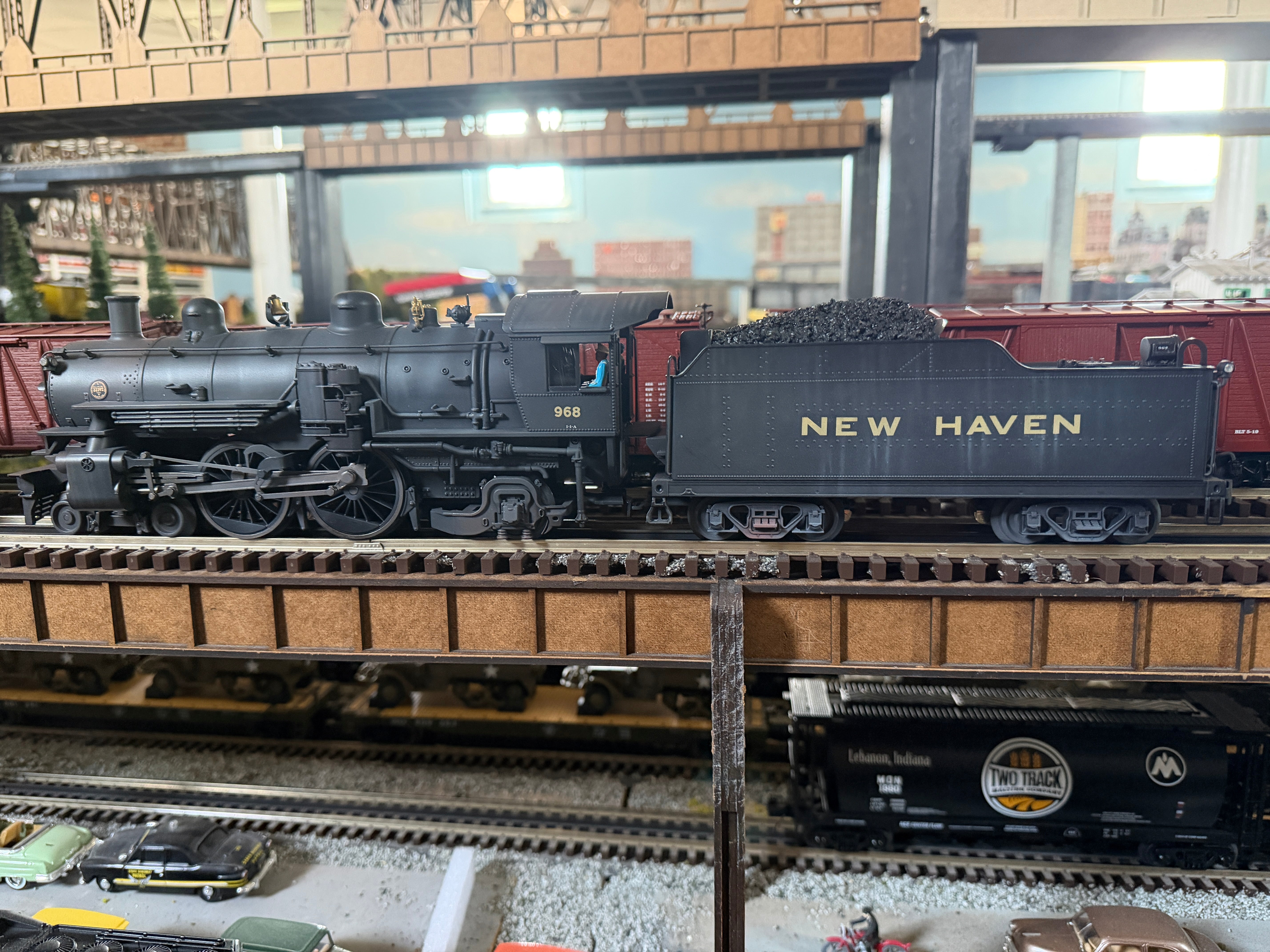 Lionel 2531900NHY  - Legacy - A6 Atlantic Steam Locomotive "New Haven" #968 (Yellow) - Custom by Harry Hieke