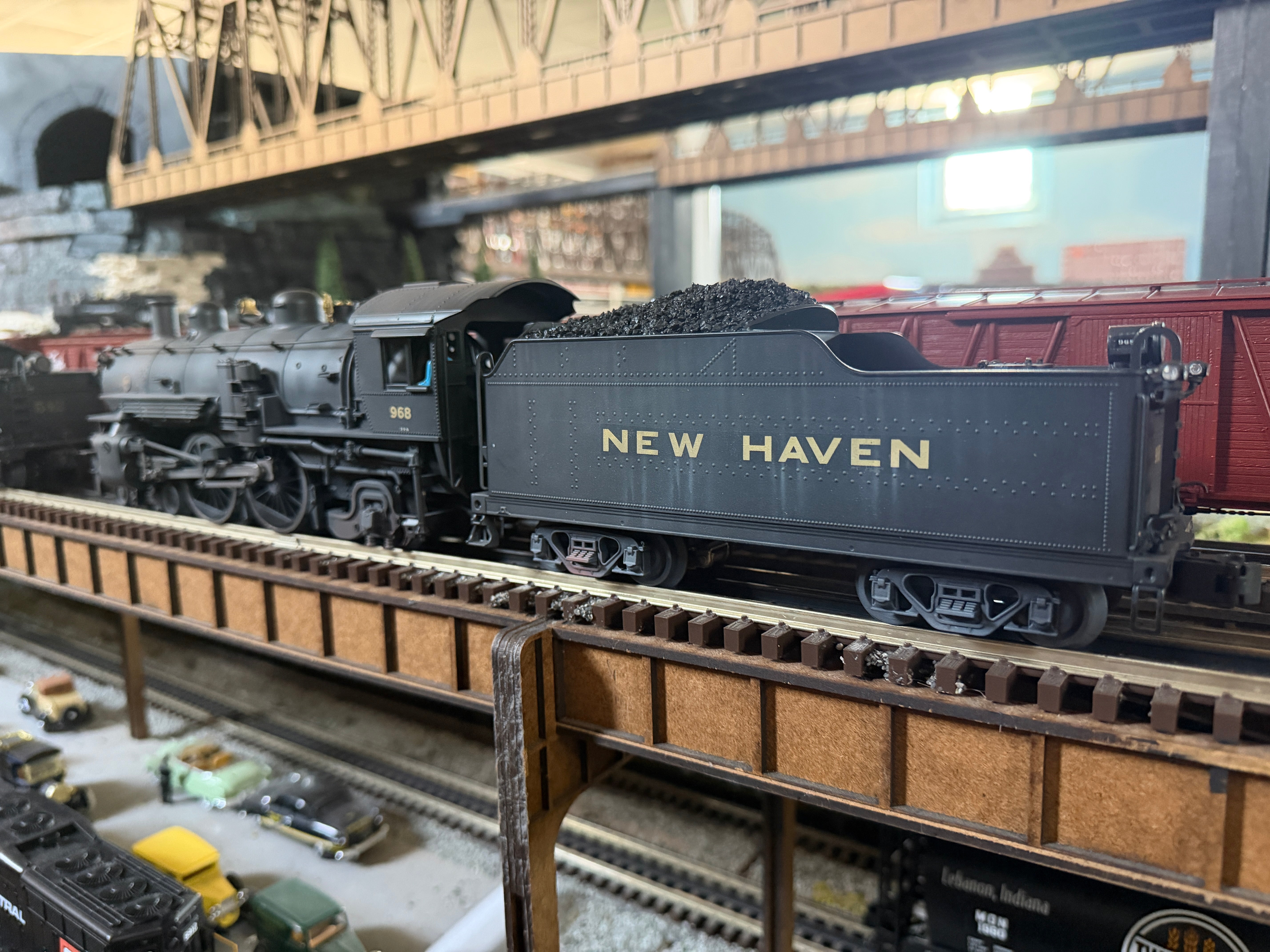 Lionel 2531900NHY  - Legacy - A6 Atlantic Steam Locomotive "New Haven" #968 (Yellow) - Custom by Harry Hieke