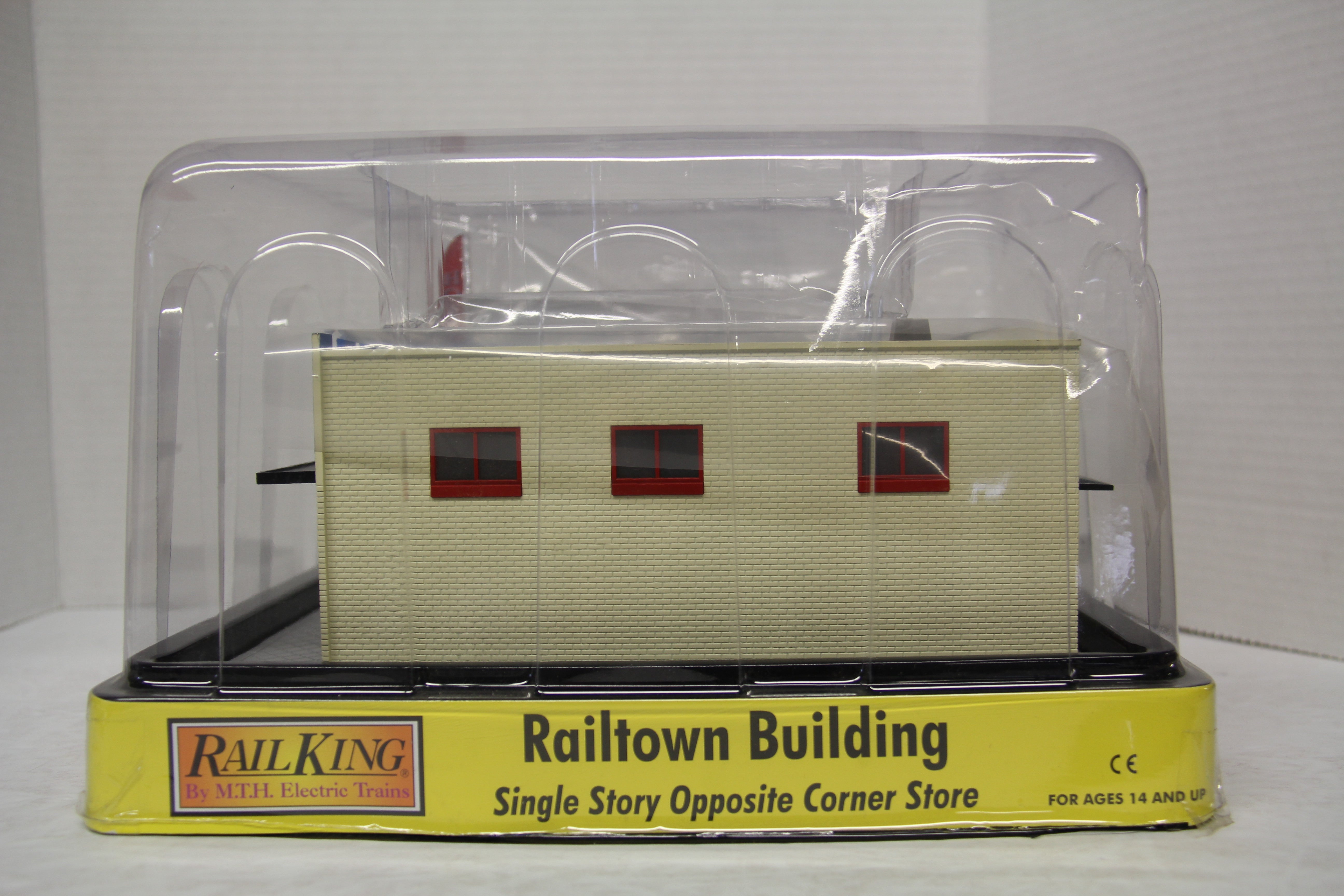 Rail King 30-90451 Downtown Hobby Single Story Opposite Corner Store-Second hand-M5548