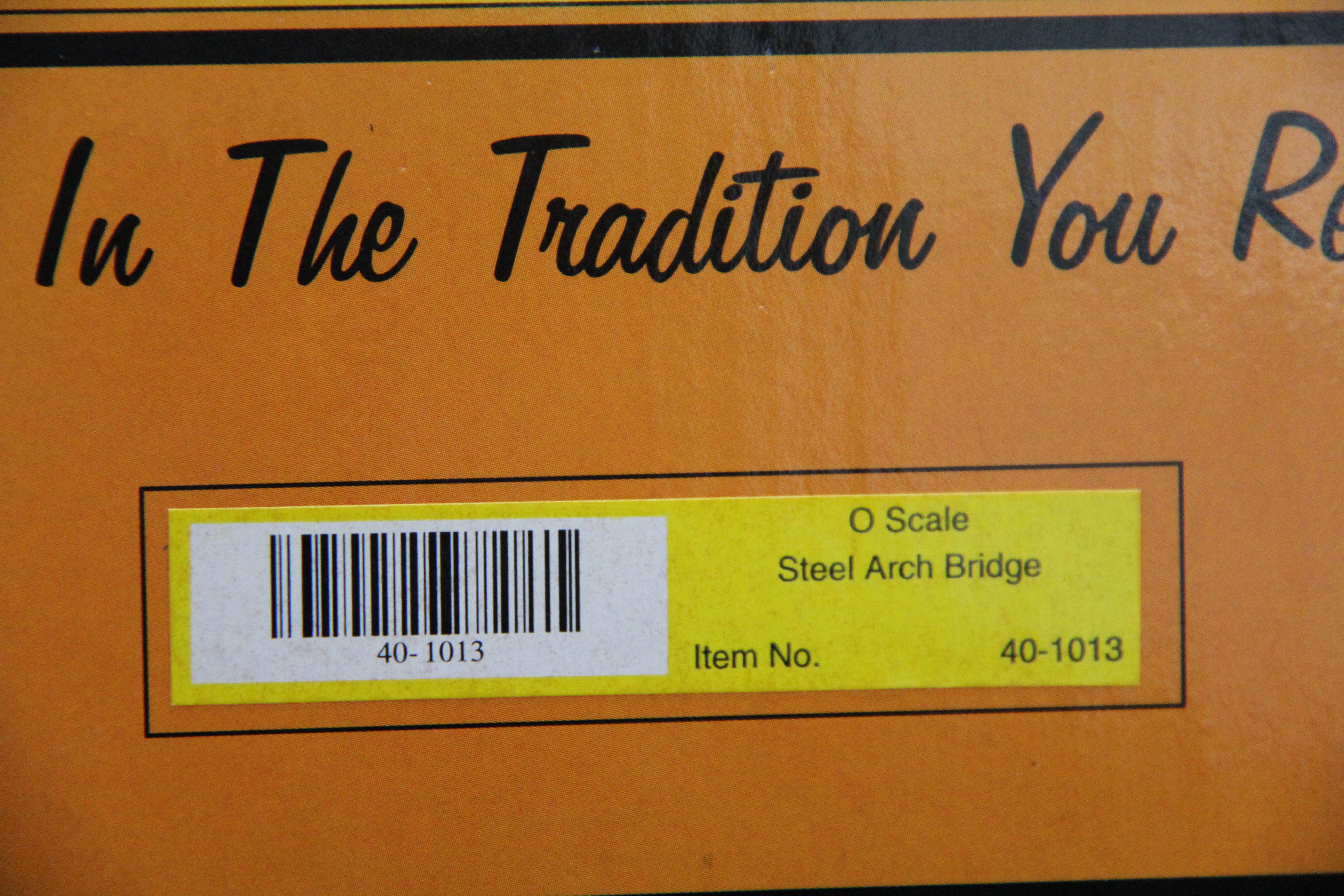 Rail King 40-1013 Steel Arch Bridge-Second hand-M6931
