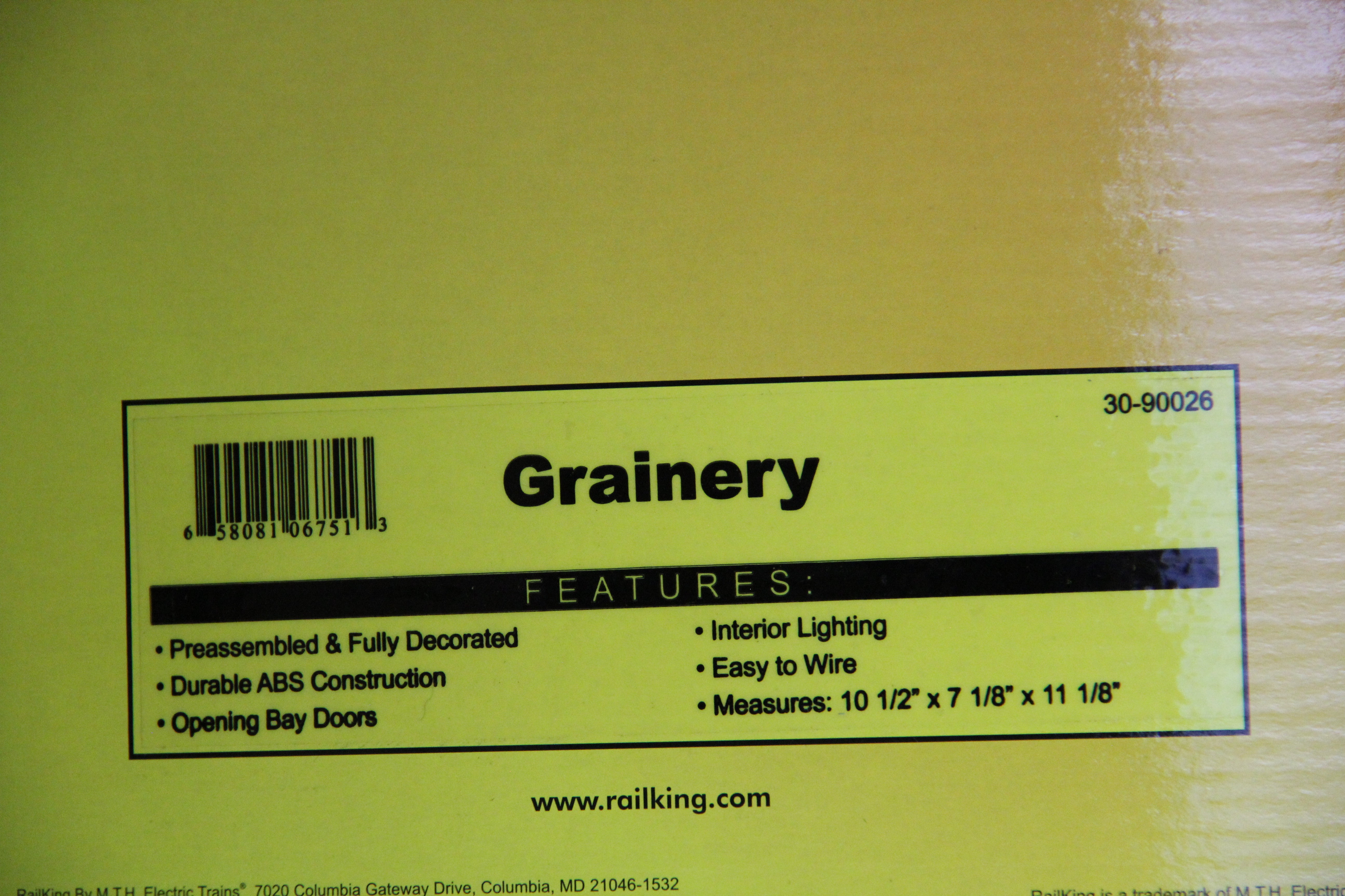 Rail King 30-90026 Grainery-Second hand-M6934