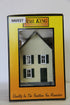 Rail King 30-9023 Row House Yellow w/ Green Shutters-Second hand-M6937
