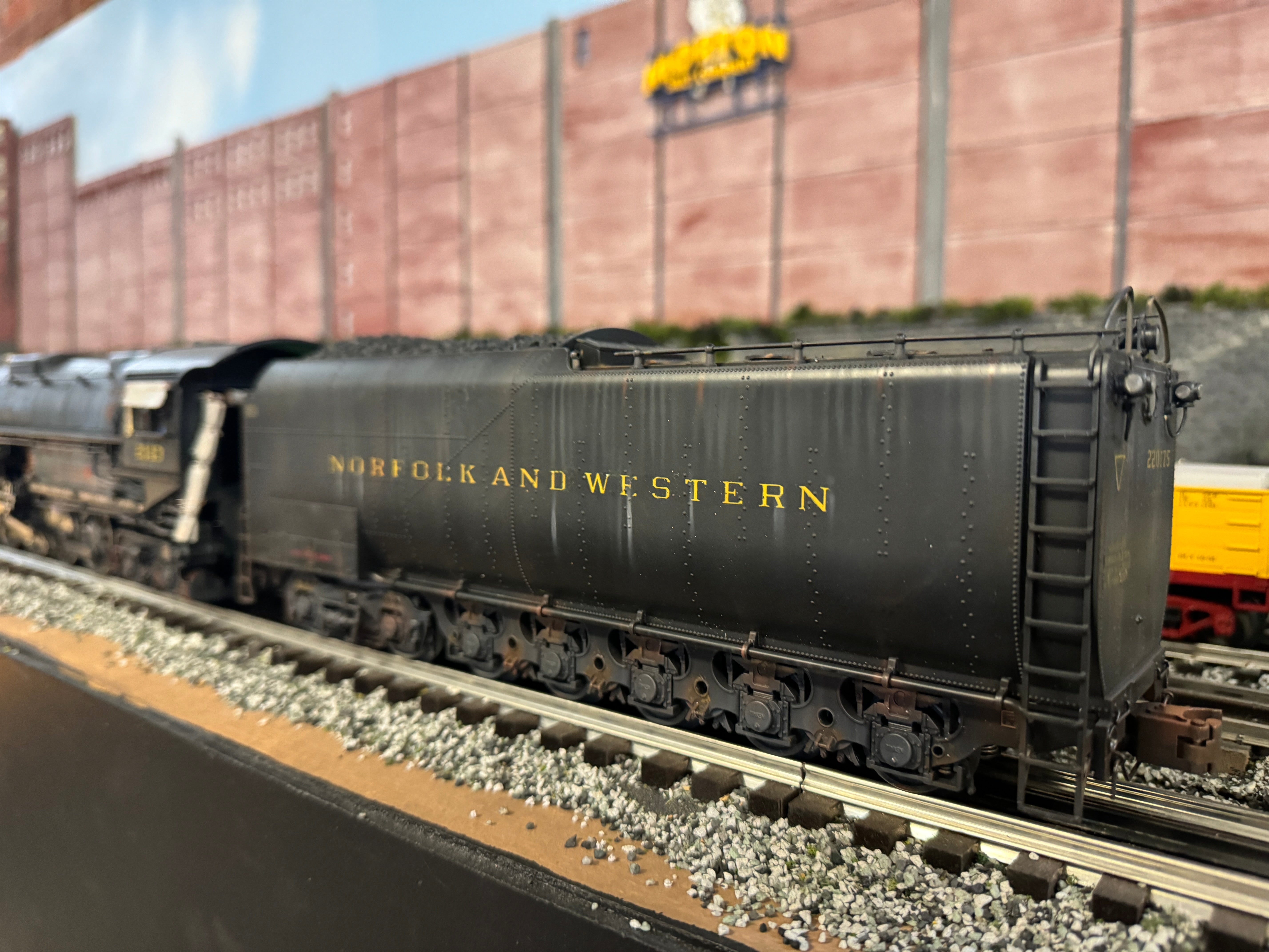 Lionel 2331270NW - Vision Line Big Boy Steam Locomotive "Norfolk & Western" #2143 Custom Pained and Lettered by Harry Hieke