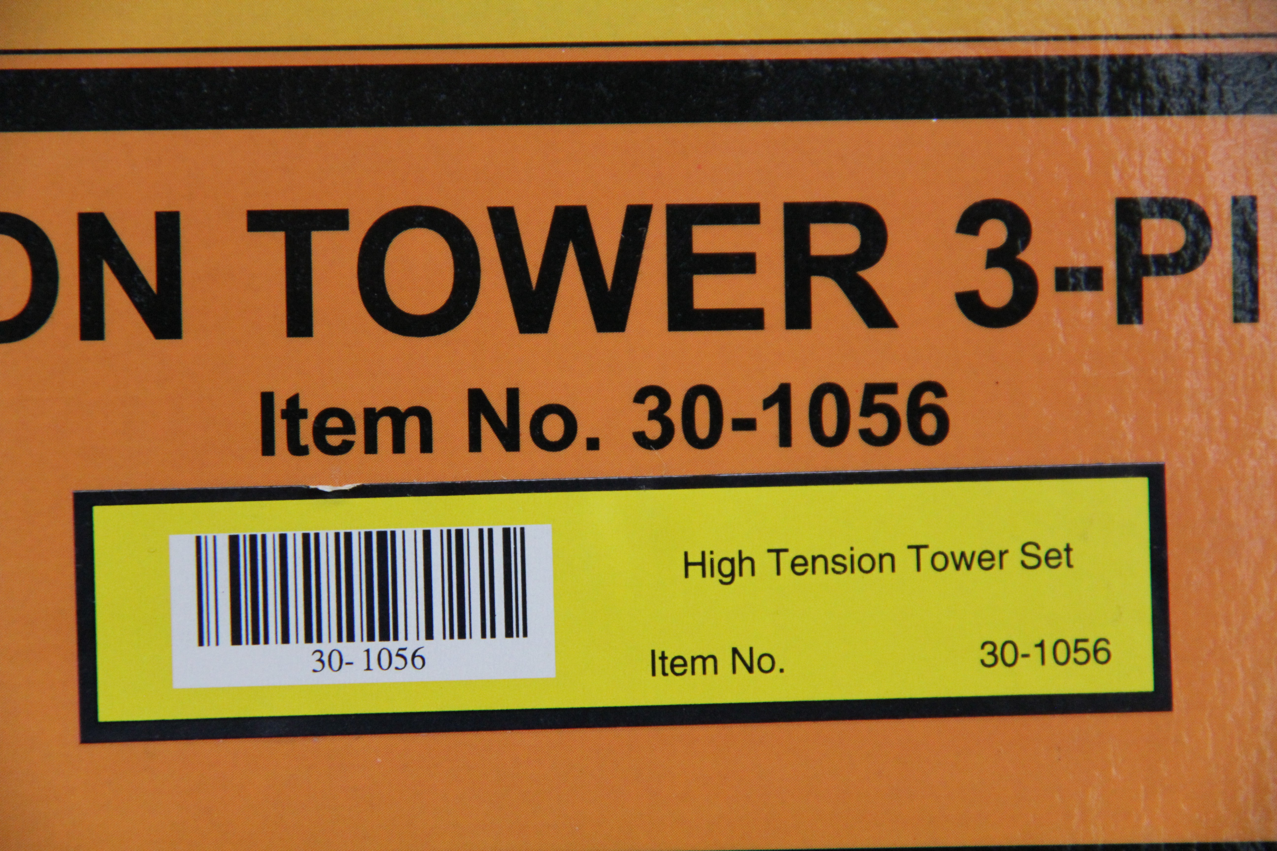 Rail King 30-1056 High Tension Tower Set-Second hand-M6940