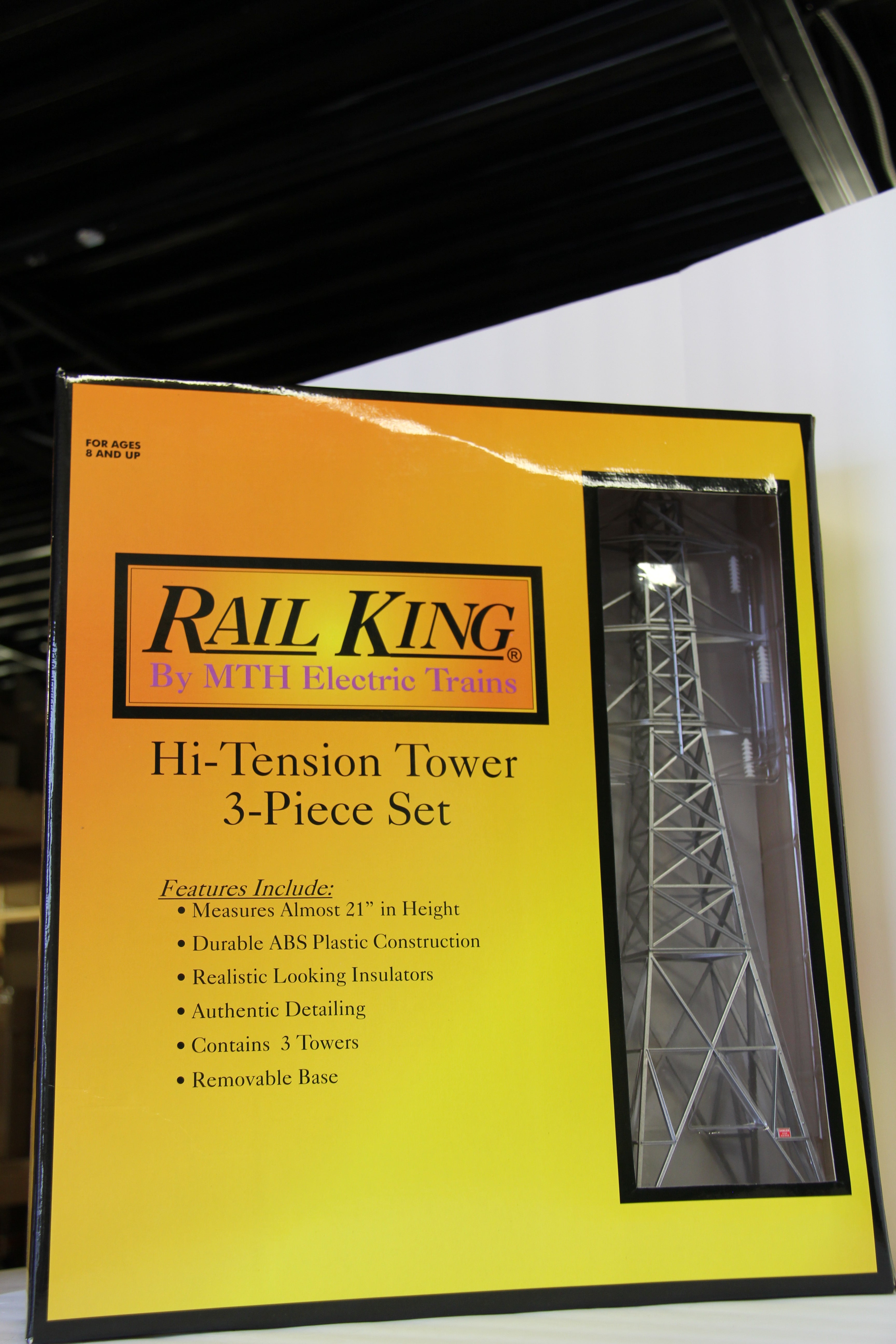 Rail King 30-1056 High Tension Tower Set-Second hand-M6940
