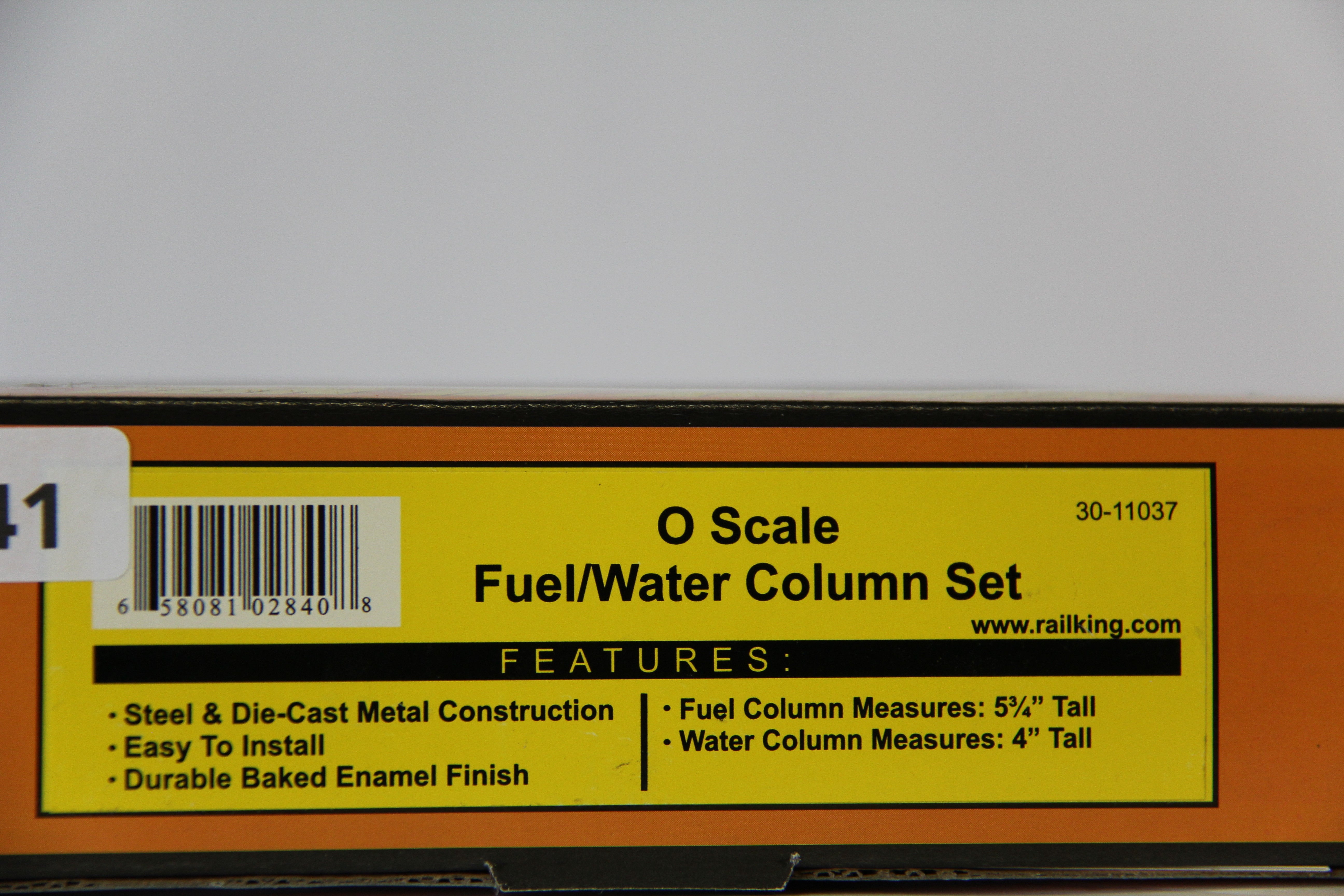Rail King 30-11037 Fuel/Water Column Set-Second hand-M6941