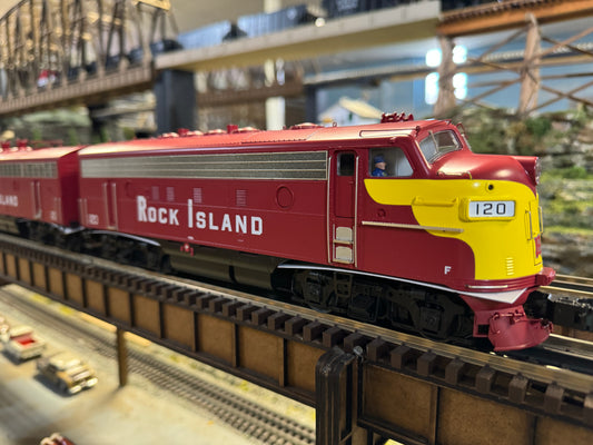 Lionel 2433210 - Legacy - F7 AA Set "Rock Island" #120,#122 - MrMuffin'sTrains
