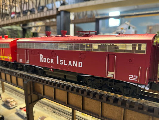 Lionel 2433218 - Legacy - F7B Diesel Locomotive "Rock Island" #22 - MrMuffin'sTrains