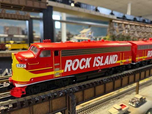 Lionel 2433210 - Legacy - F7 AA Set "Rock Island" #120,#122 - MrMuffin'sTrains
