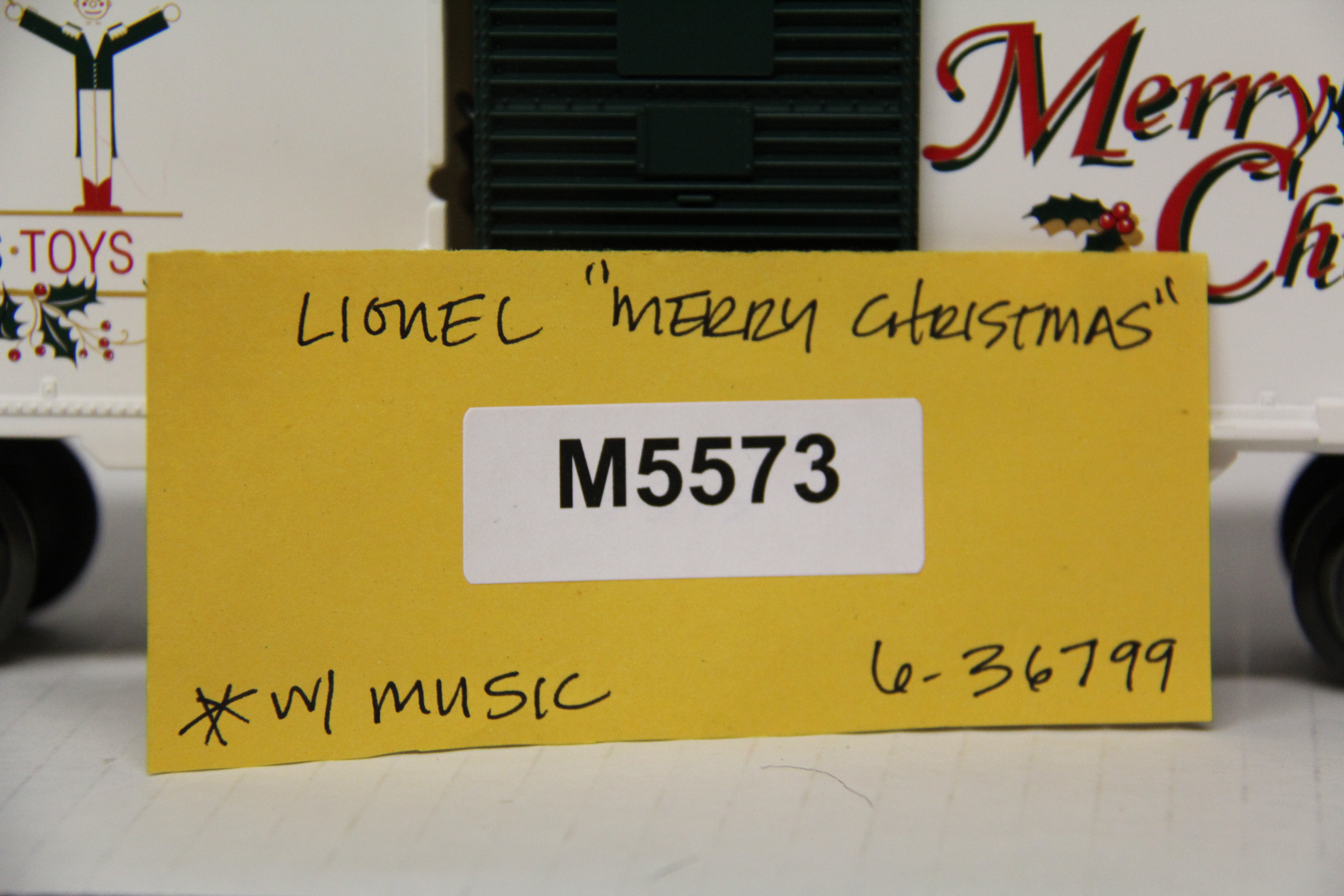 Lionel 6-36799 Christmas Boxcar With Music-No Box-Second hand-M5573