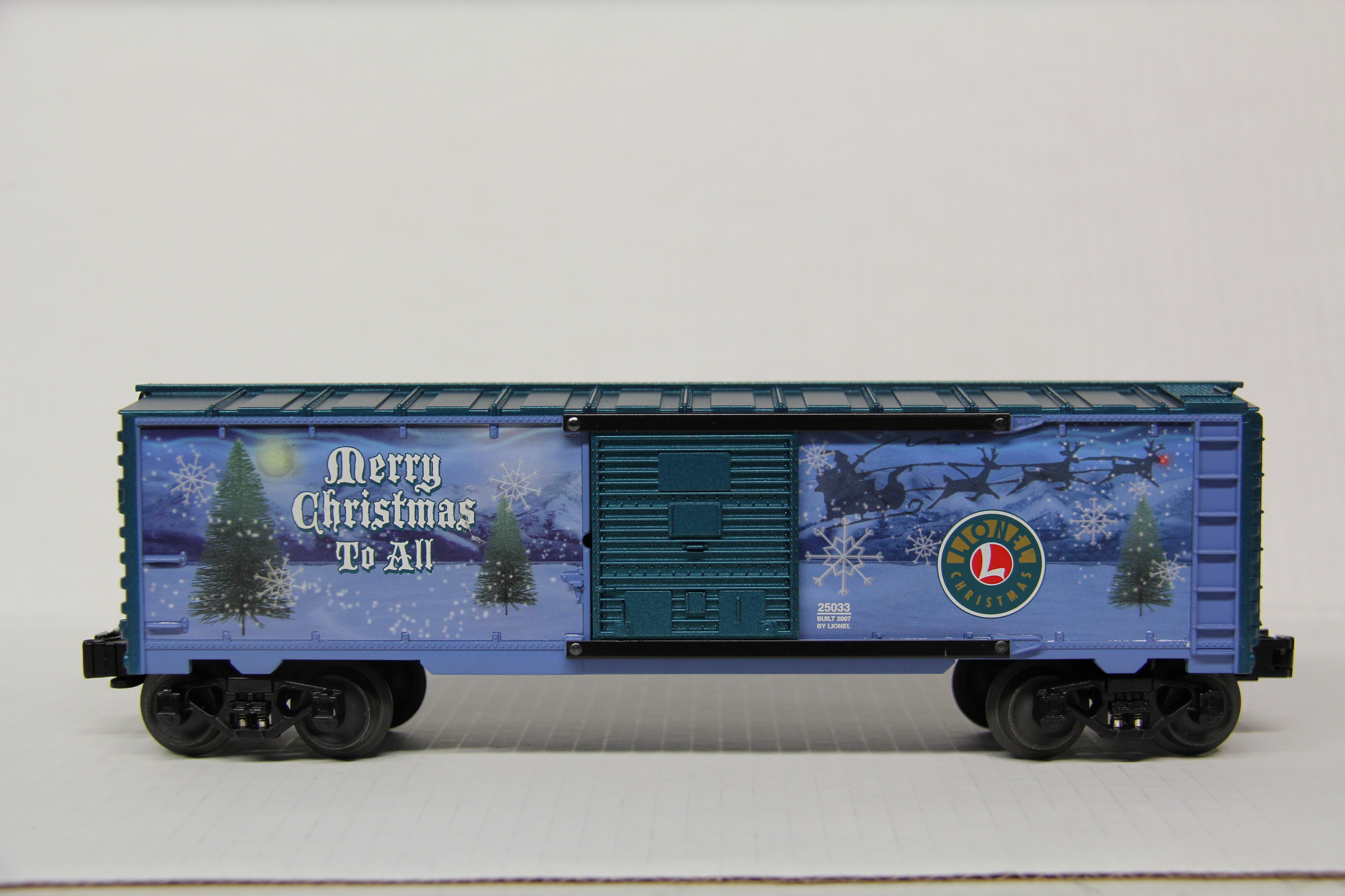 Lionel 6-25033 -2007 Christmas Boxcar-No Box-Second hand-M5578