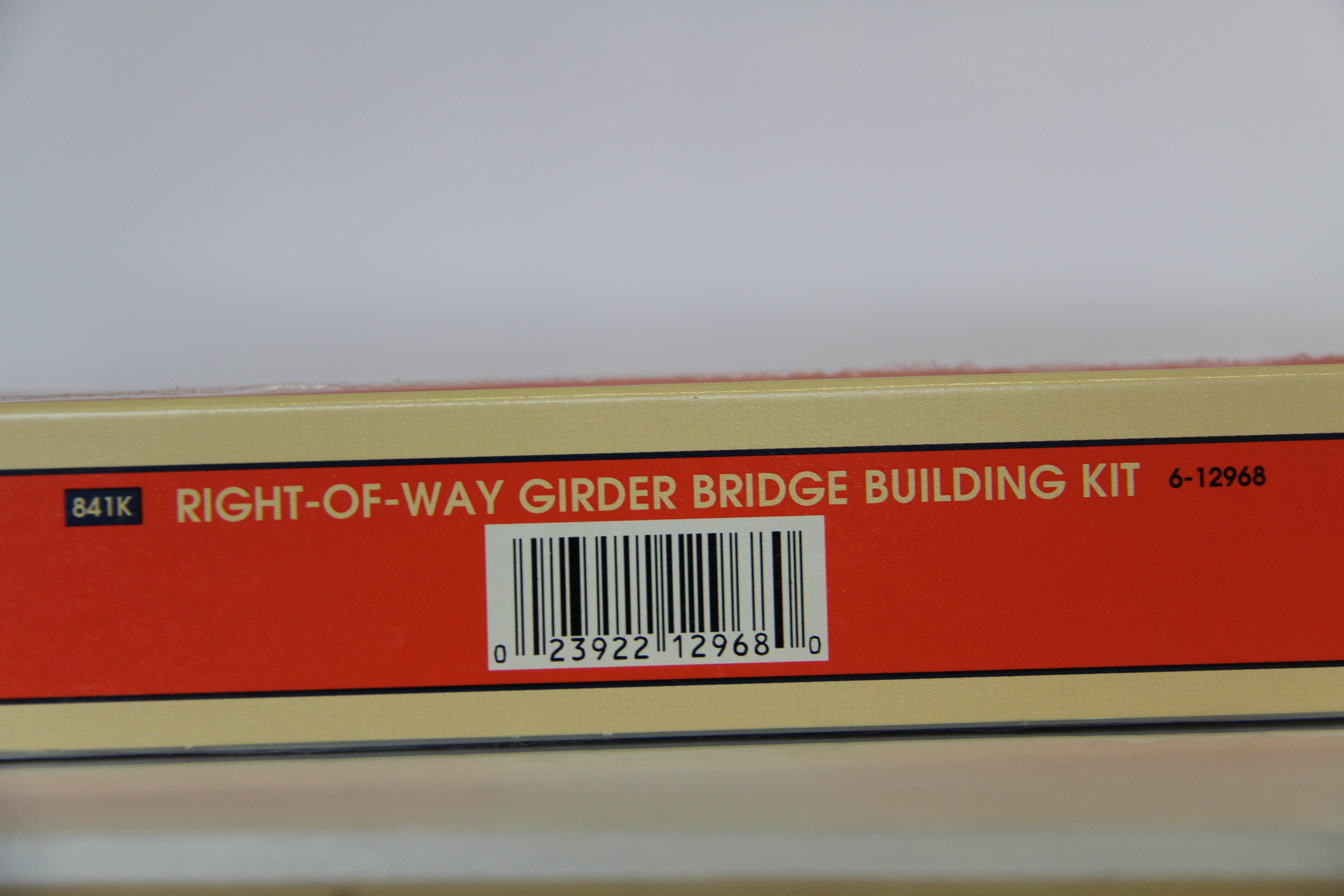 Lionel 6-12968 Right of Way Girder Bridge Building Kit-Second hand-M6948