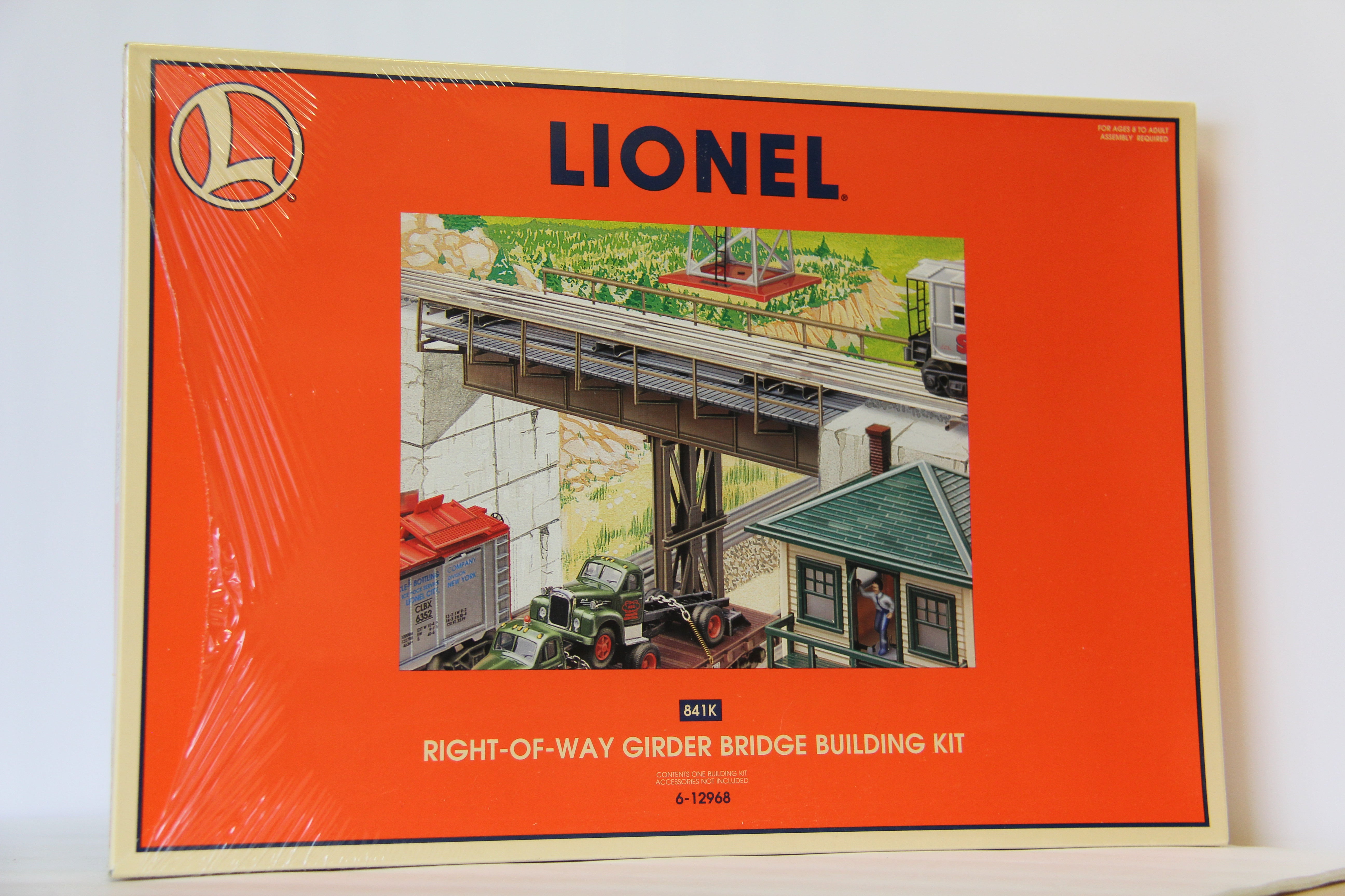 Lionel 6-12968 Right of Way Girder Bridge Building Kit-Second hand-M6948