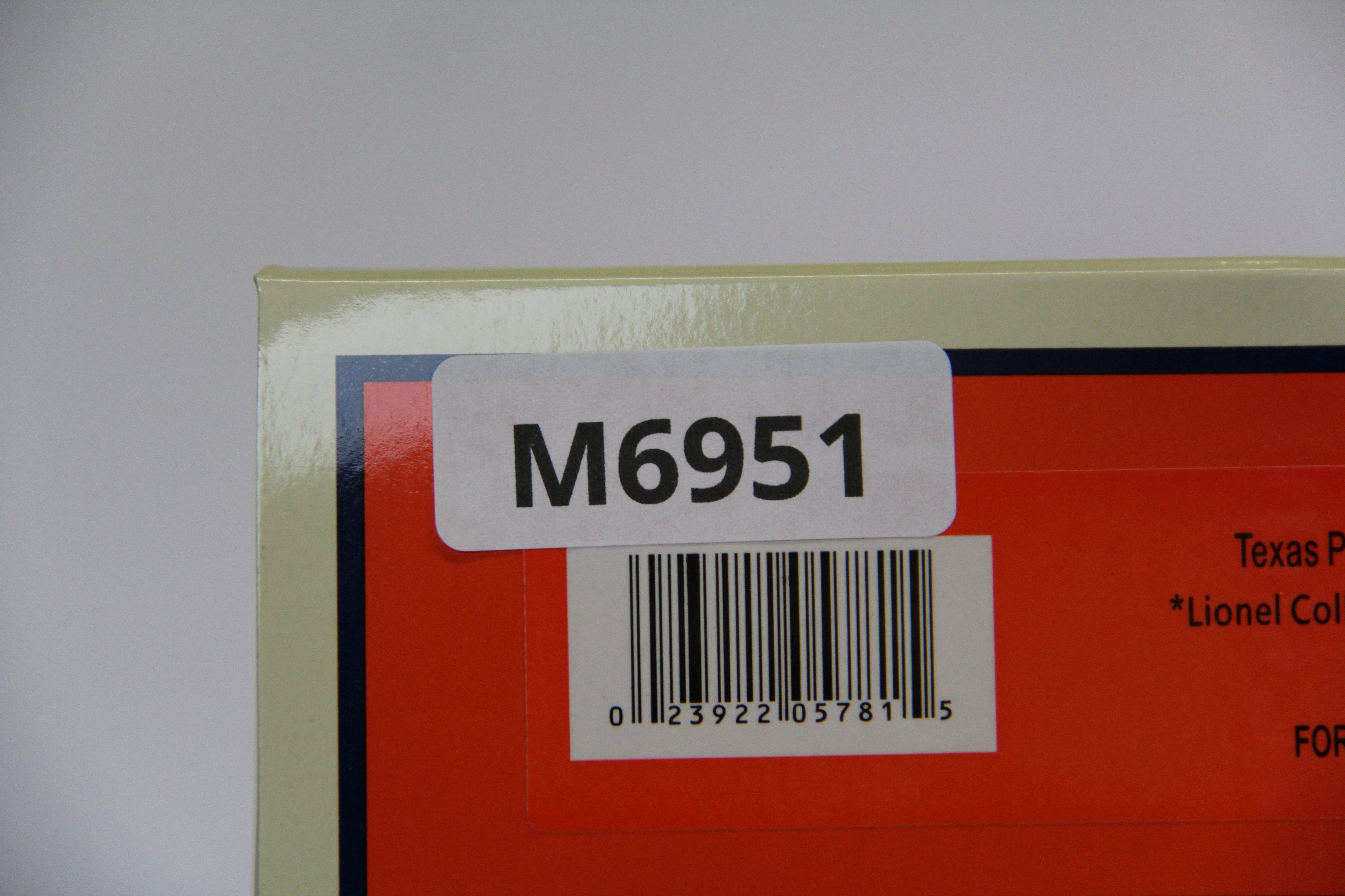 LCCA Lionel 2301510 Texas Pete Unibody Tank Car-Second hand-M6951