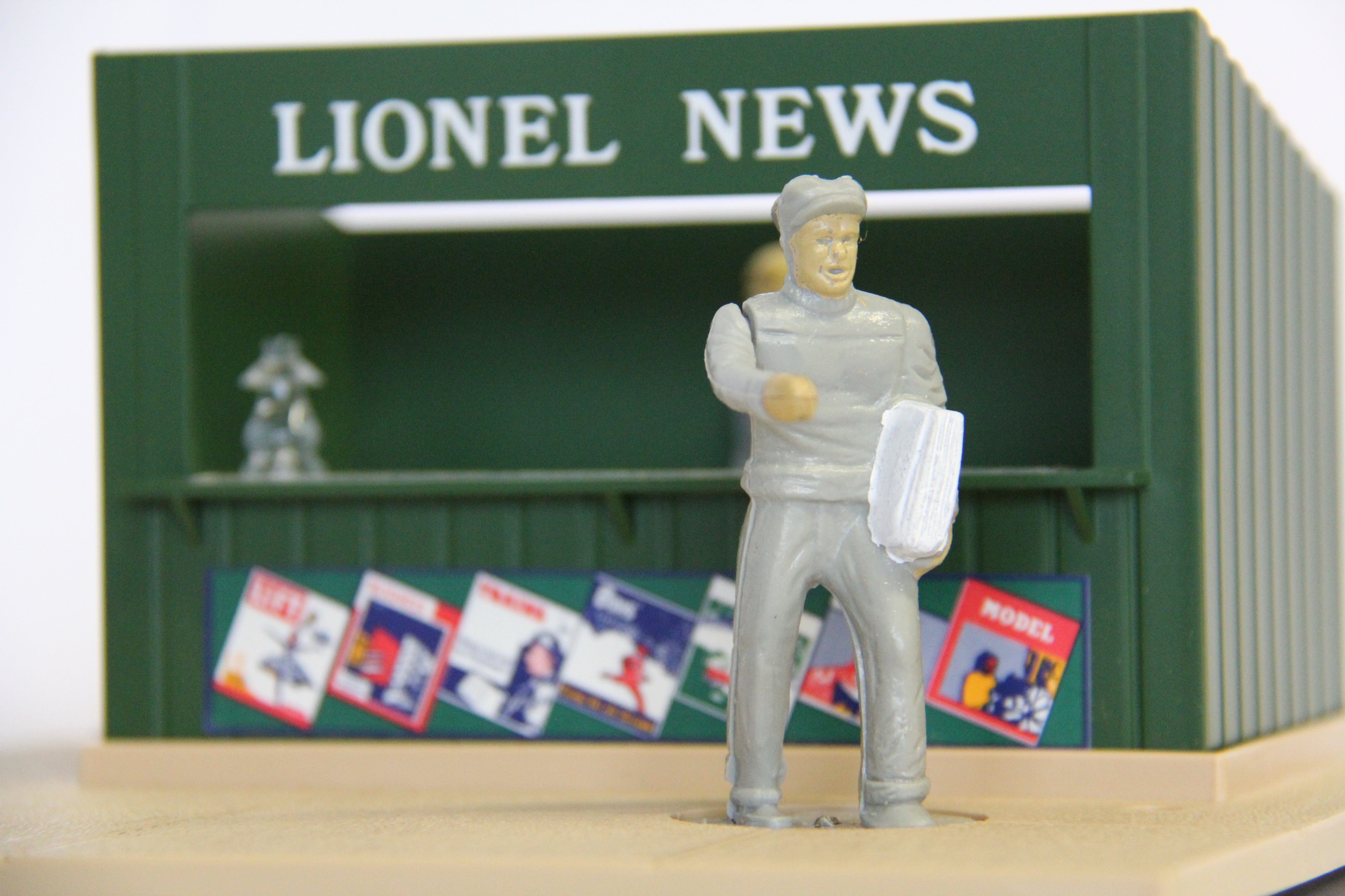 Lionel 6-2308 Animated Newstand-Second hand-M6952