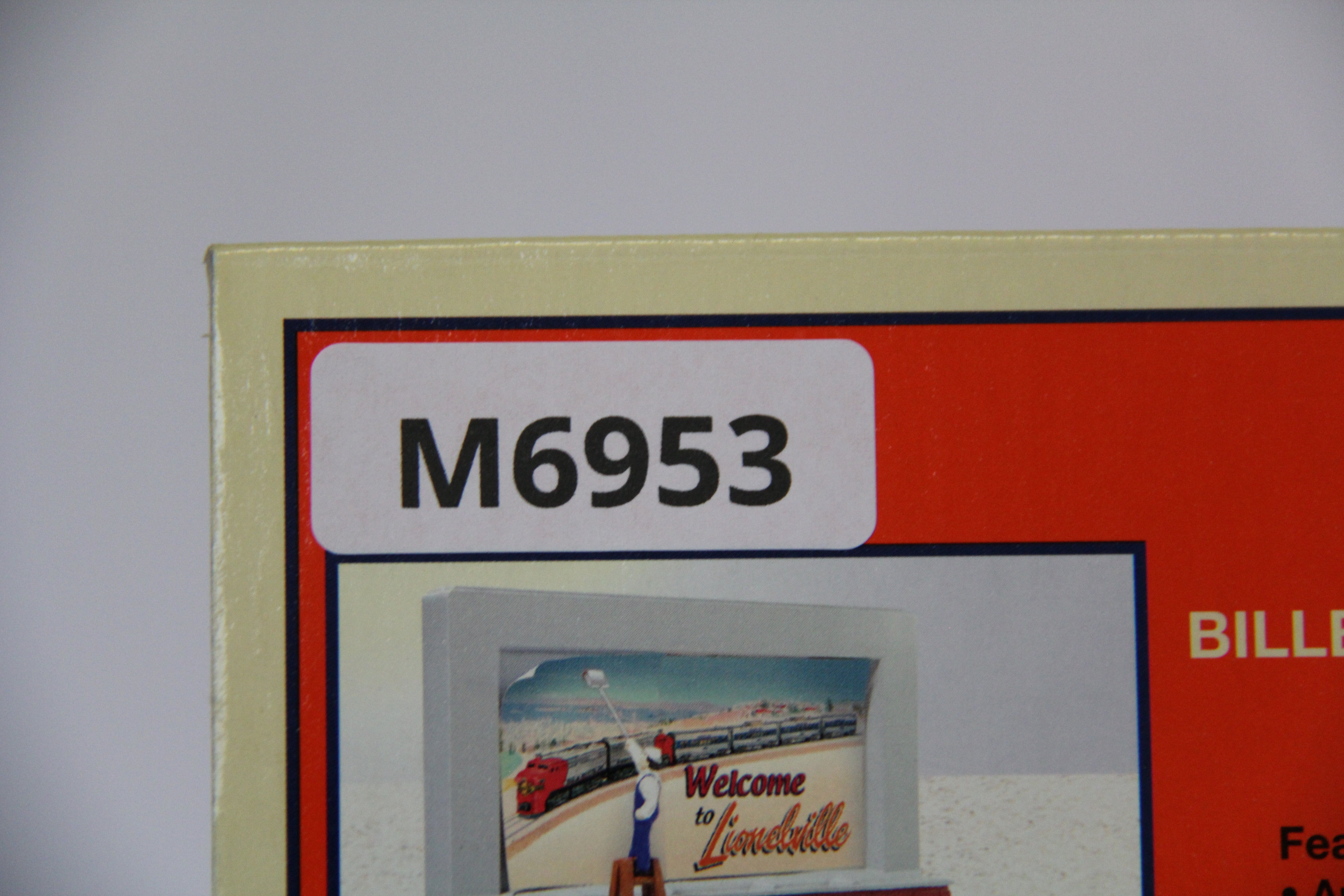 Lionel 6-14148 Operating Billboard Signmen Vignette-Second hand-M6953