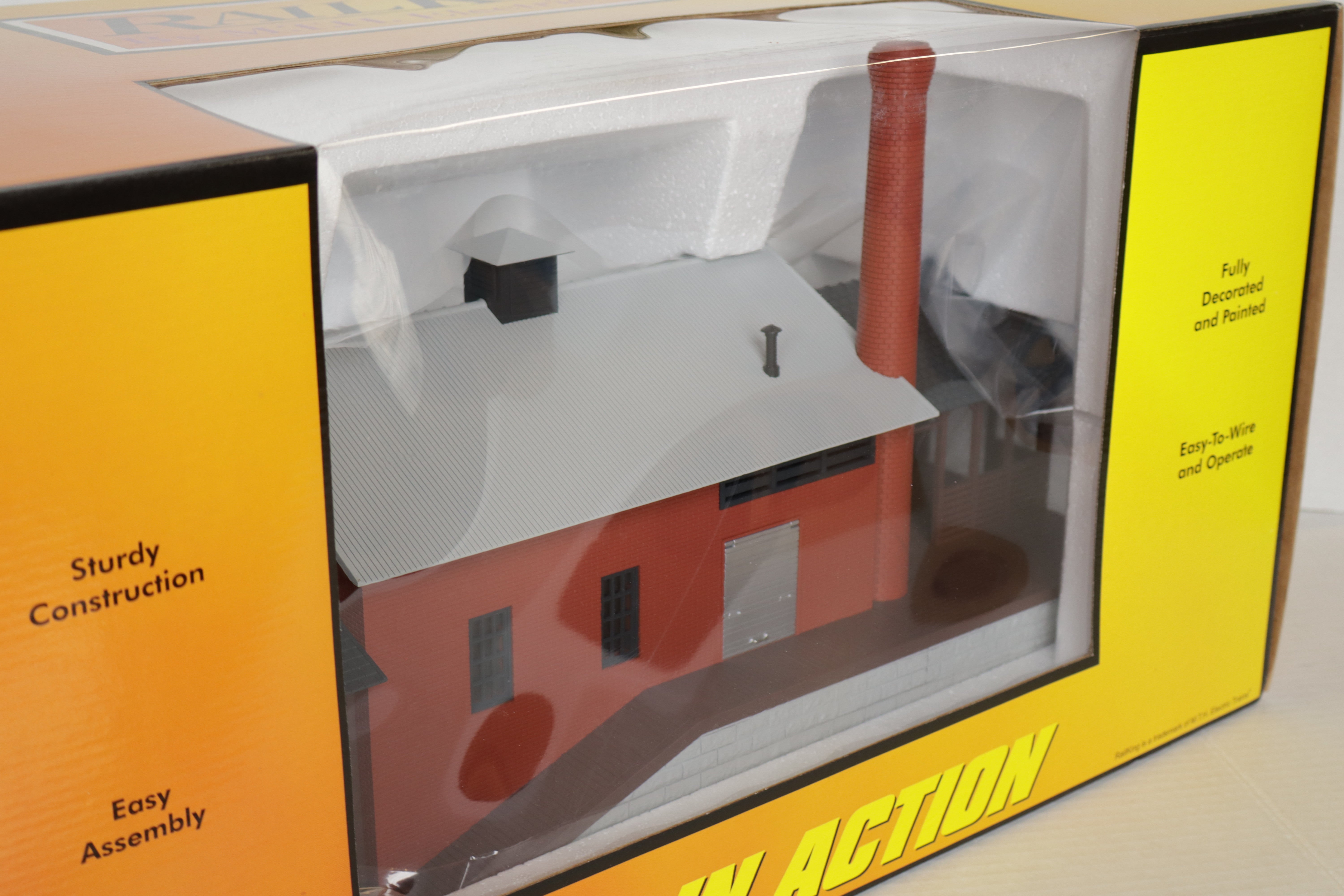 Rail King 30-9084 Brewery (Red & Gray Roof)-Second hand-M8192
