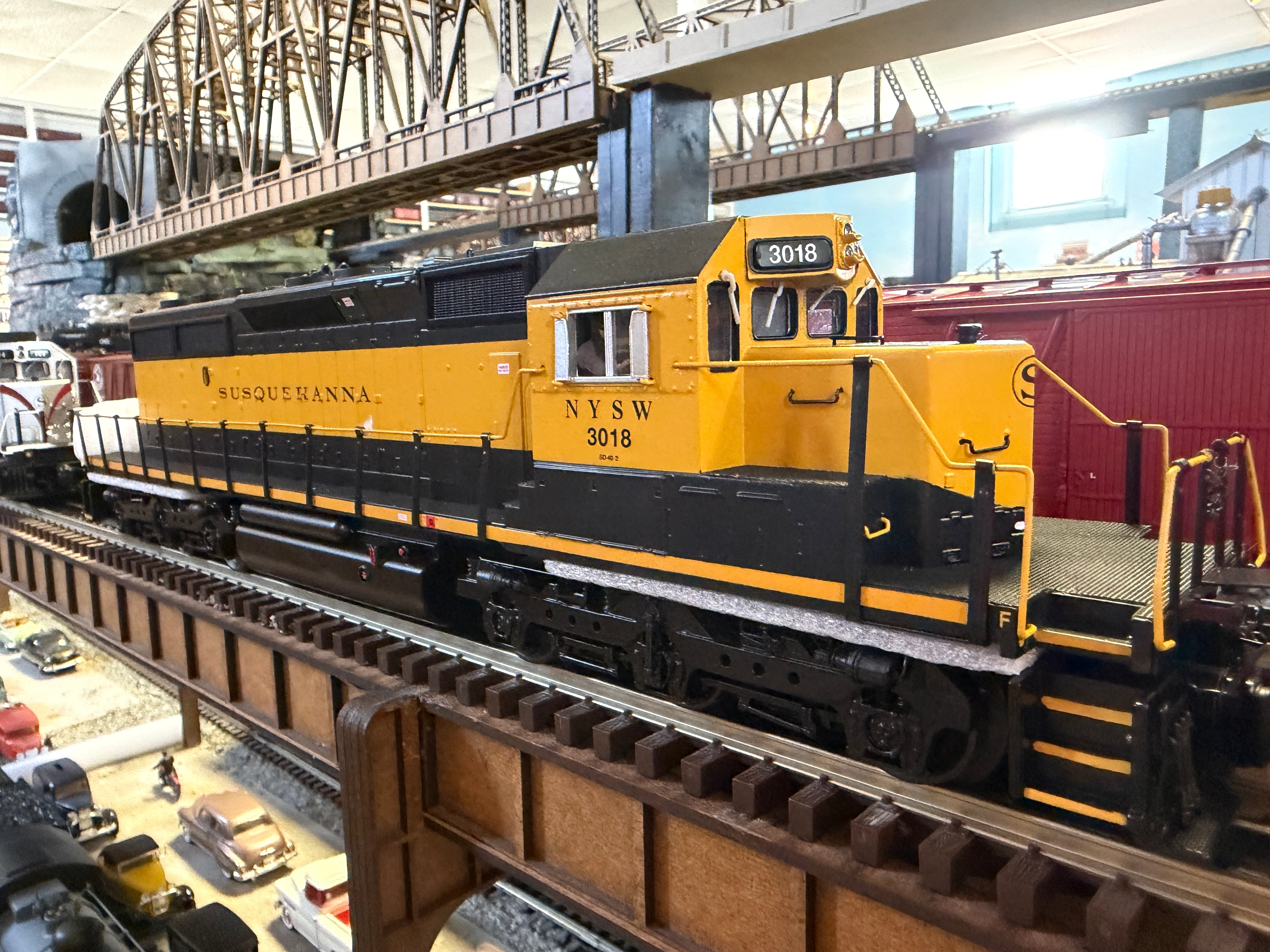 Atlas O 30138597 - Premier - SD40 Diesel Locomotive "New York, Susquehanna & Western" #3018
