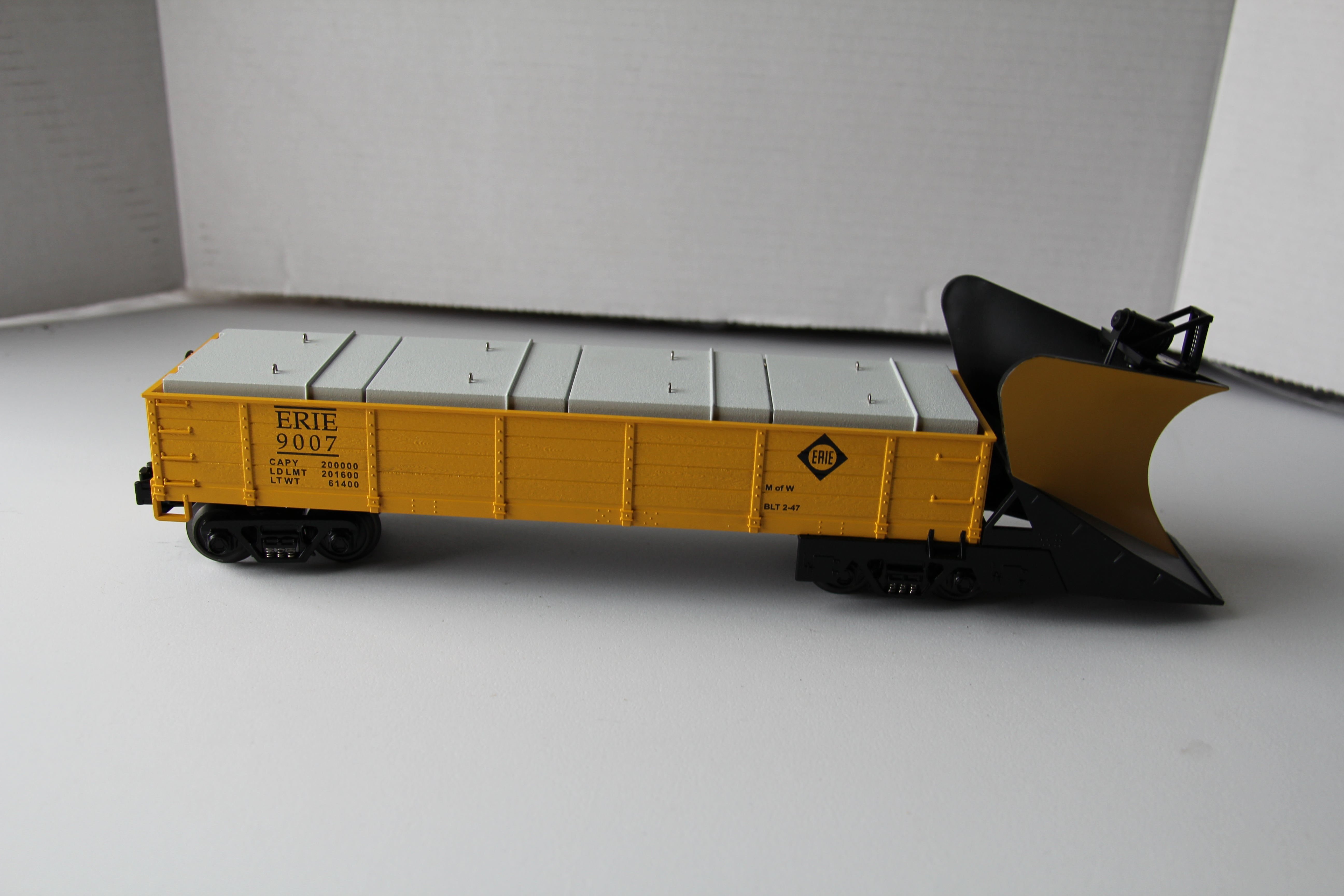 Rail King 30-79007 Erie Heavy Duty Snowplow-Second hand-M2489