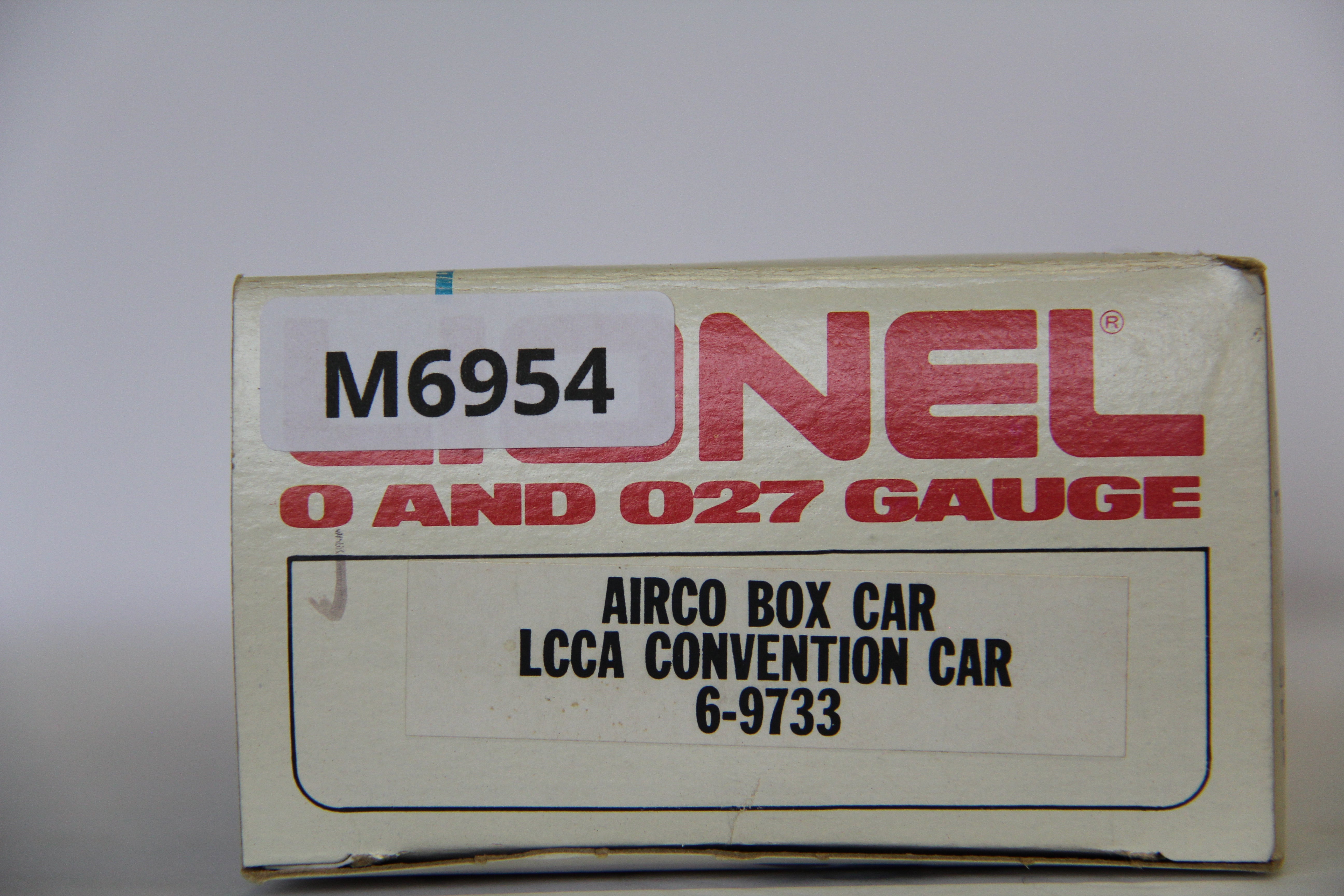 Lionel 6-9733 Airco Box Car LCCA Convention Car-Second hand-M6954