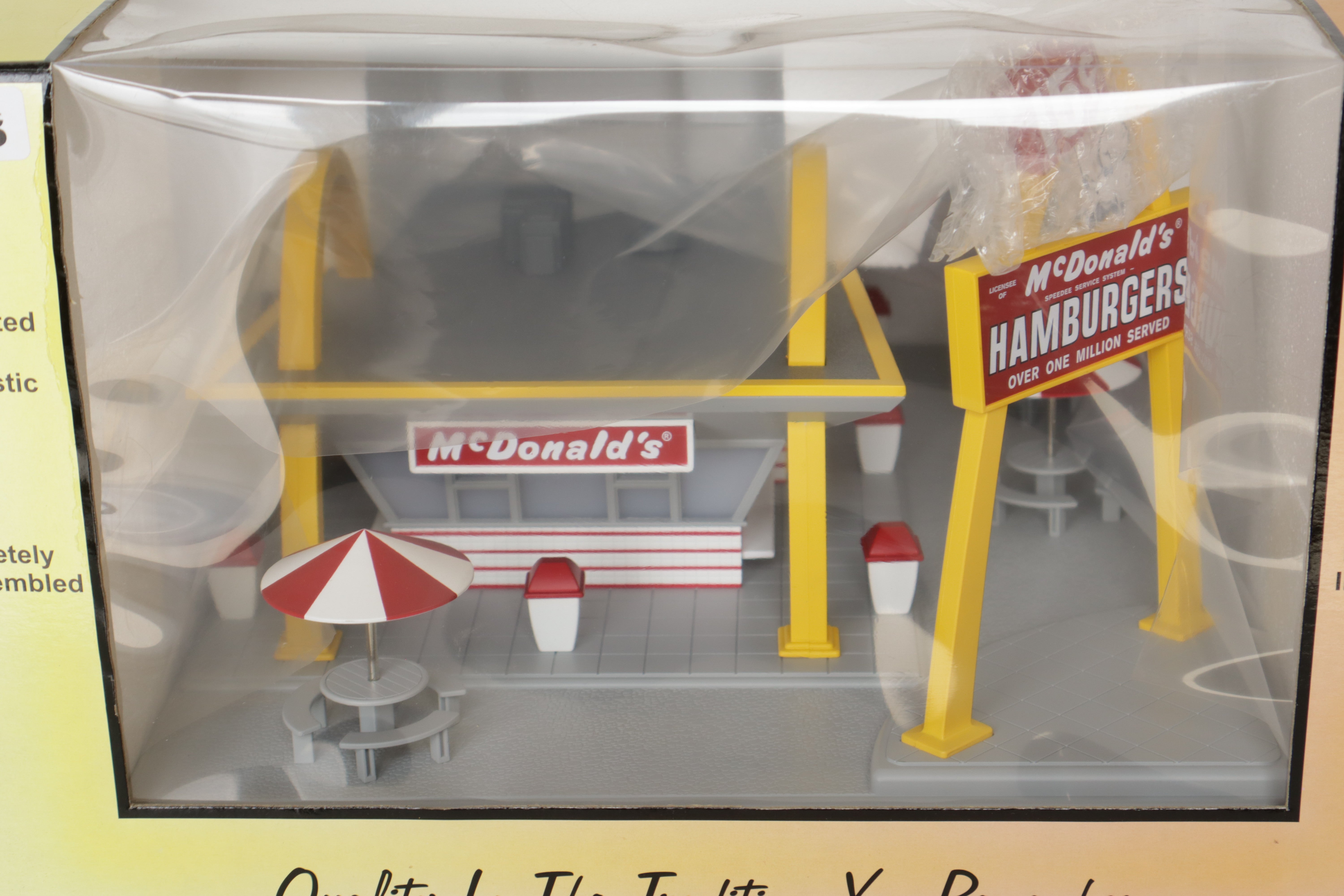 Rail King 30-9034 Original McDonald's Restaurant-Second hand-M8193