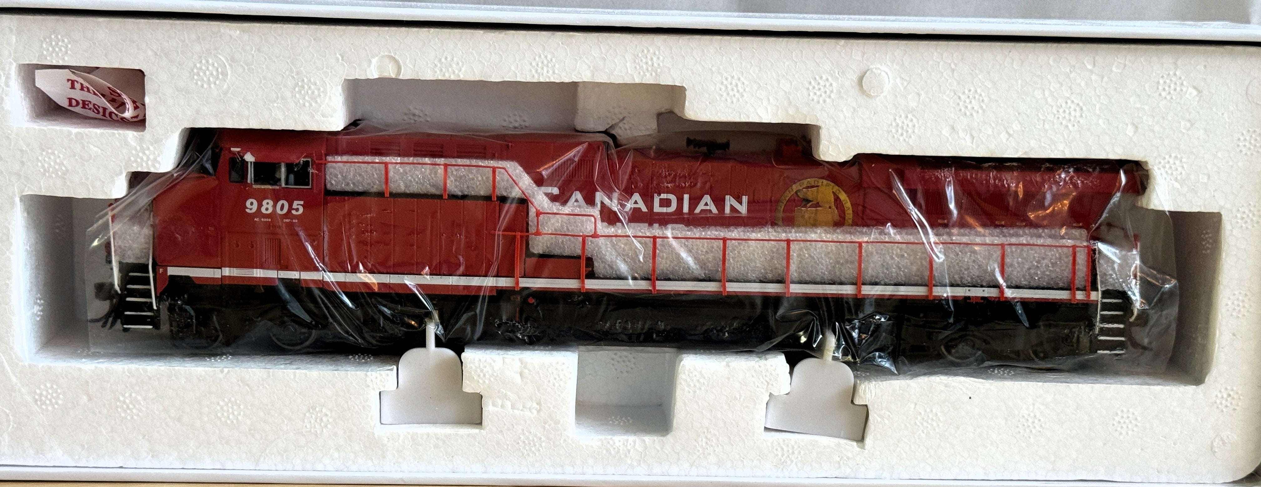 Broadway Limited 2127 HO GE AC6000 "Canadian Pacific" #9805 w Paragon2 (DCC)-Second hand-M1453