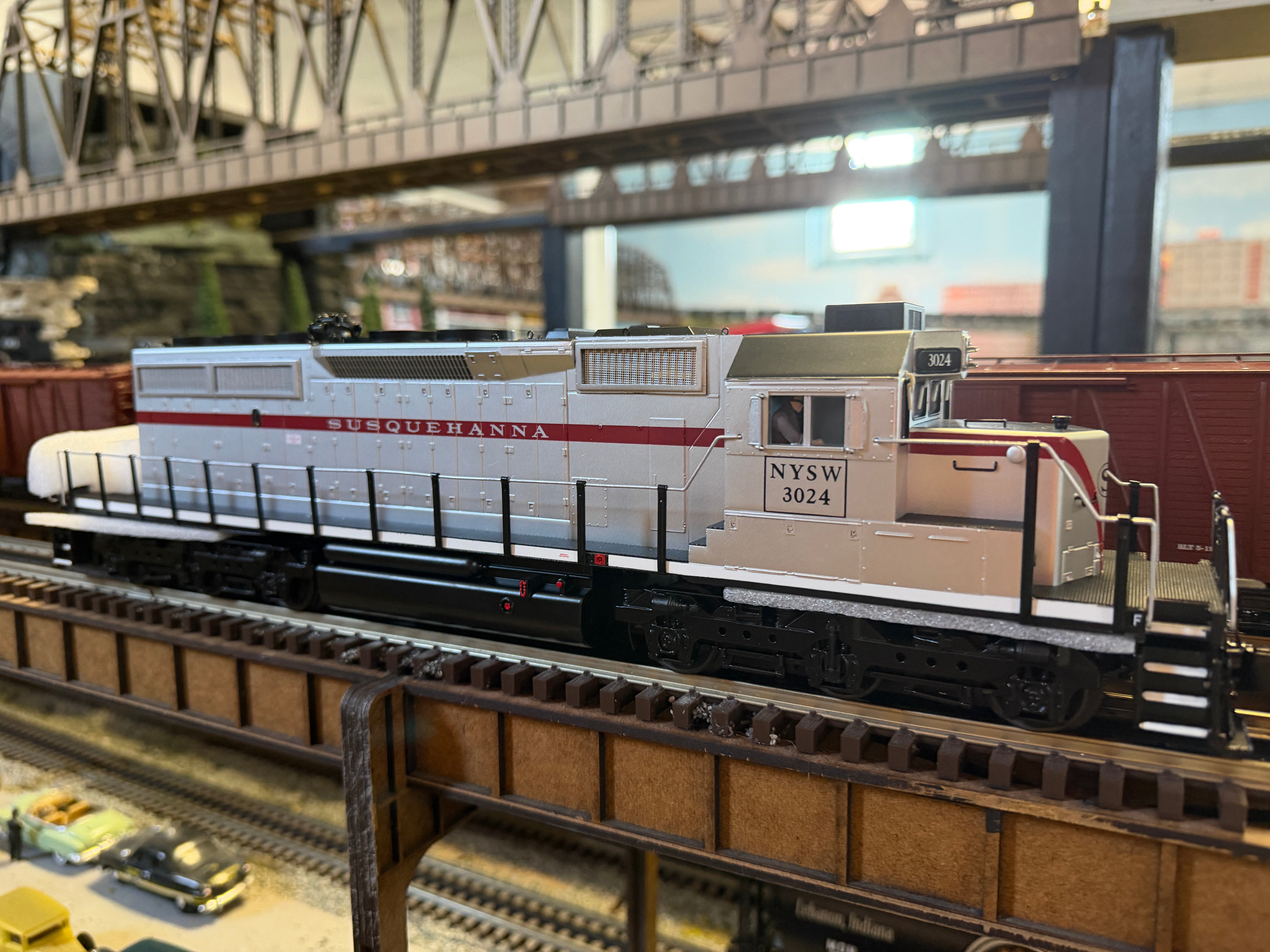 Atlas O 30138603 - Premier - SD40 Diesel Locomotive "New York, Susquehanna & Western" #3024 (Heritage)