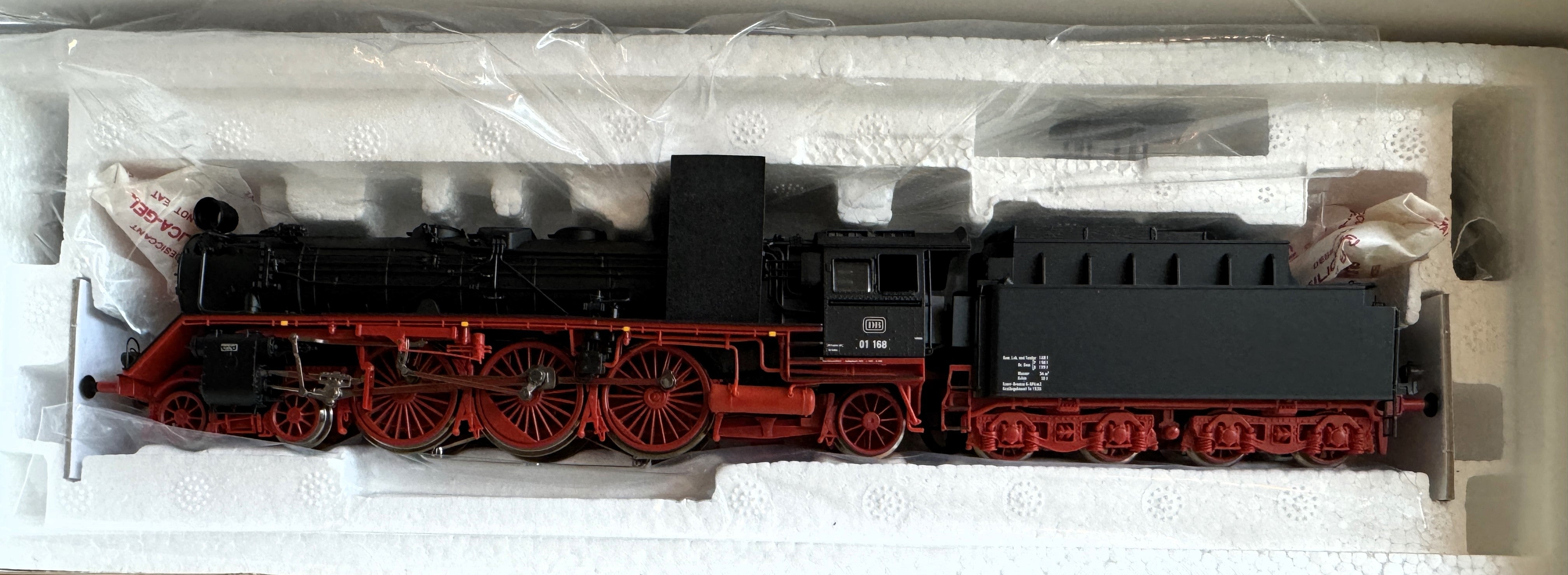 Precision Craft Models 717 HO Scale Deutsche Bundesbahn BRO1, Witte Windleitbleche ohne Schurze #6-Second hand-M1467