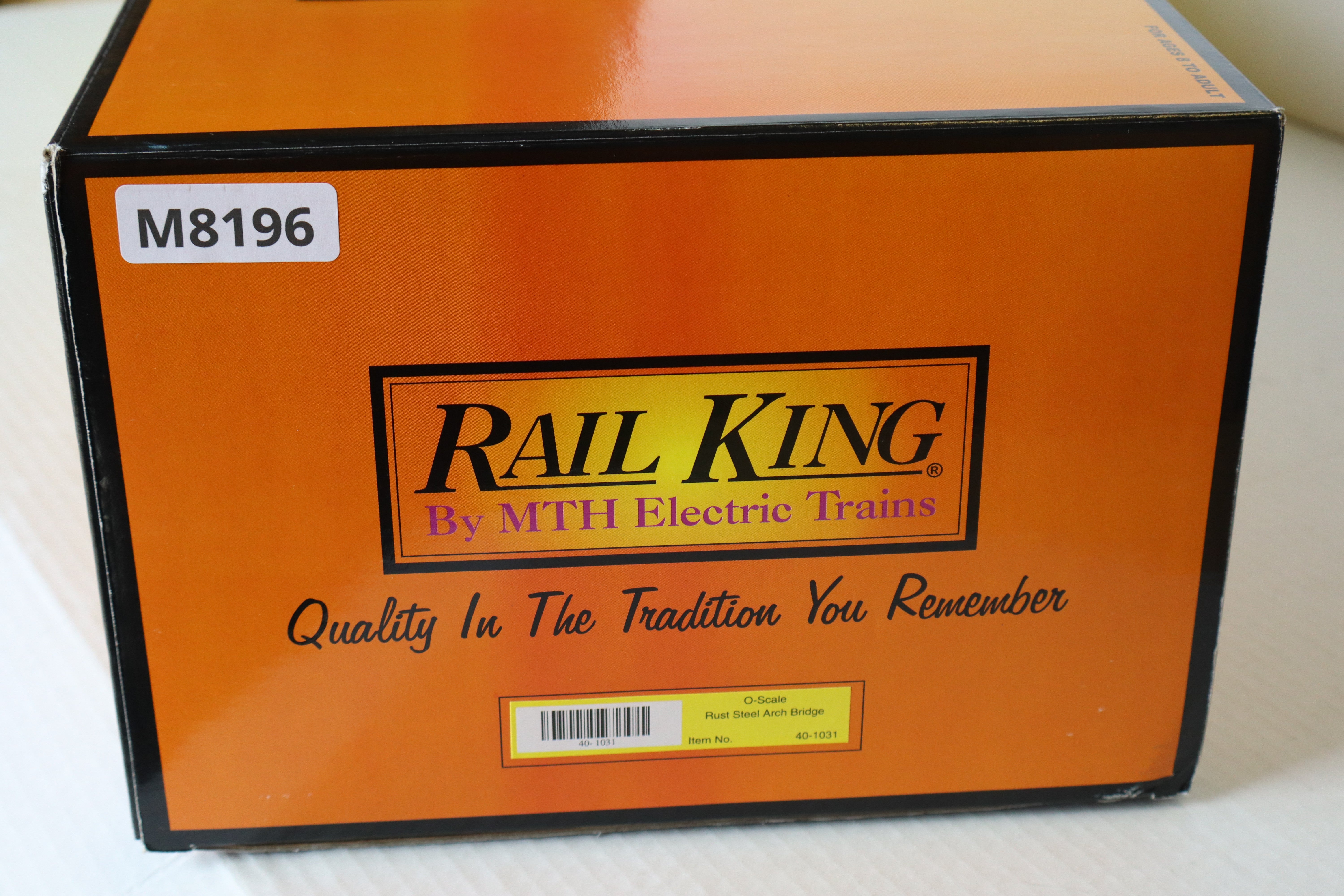 Rail King 40-1031 Rust Streel Arch Bridge-Second hand-M8196