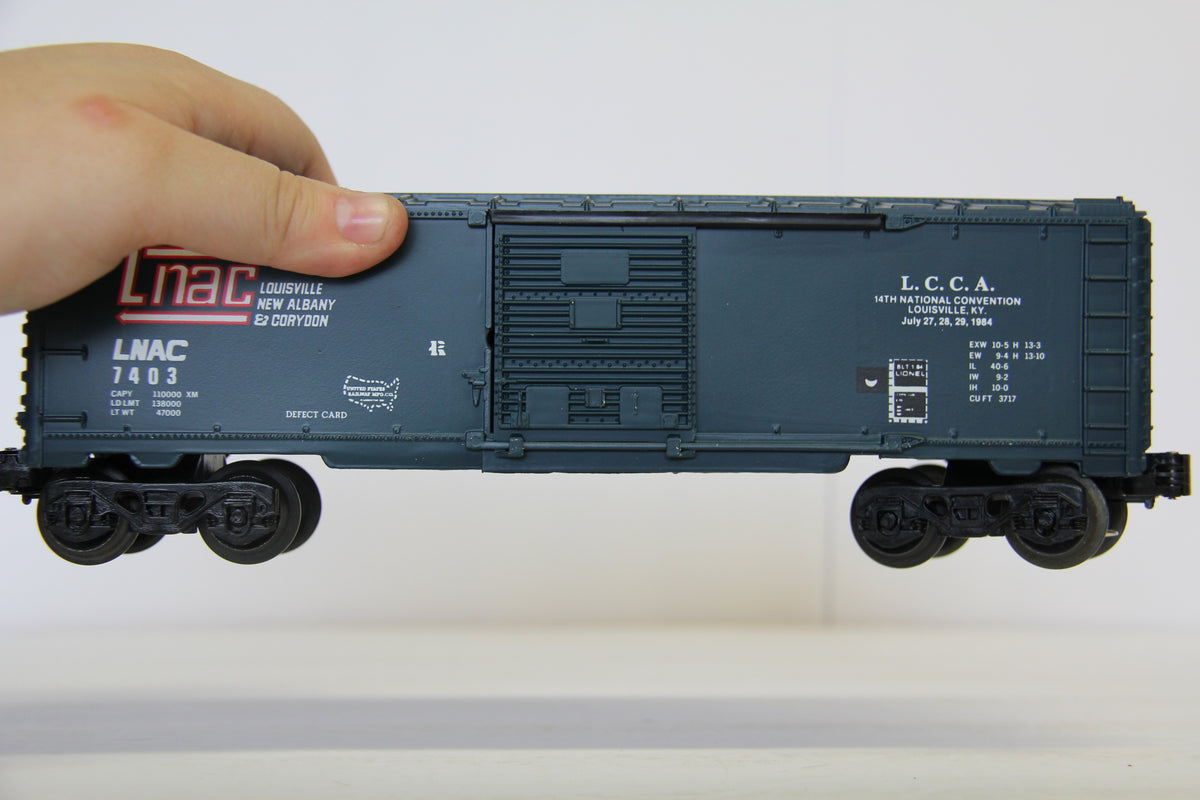 Lionel 6-7403 LCCA Box Car-Second hand-M6957 - MrMuffin'sTrains