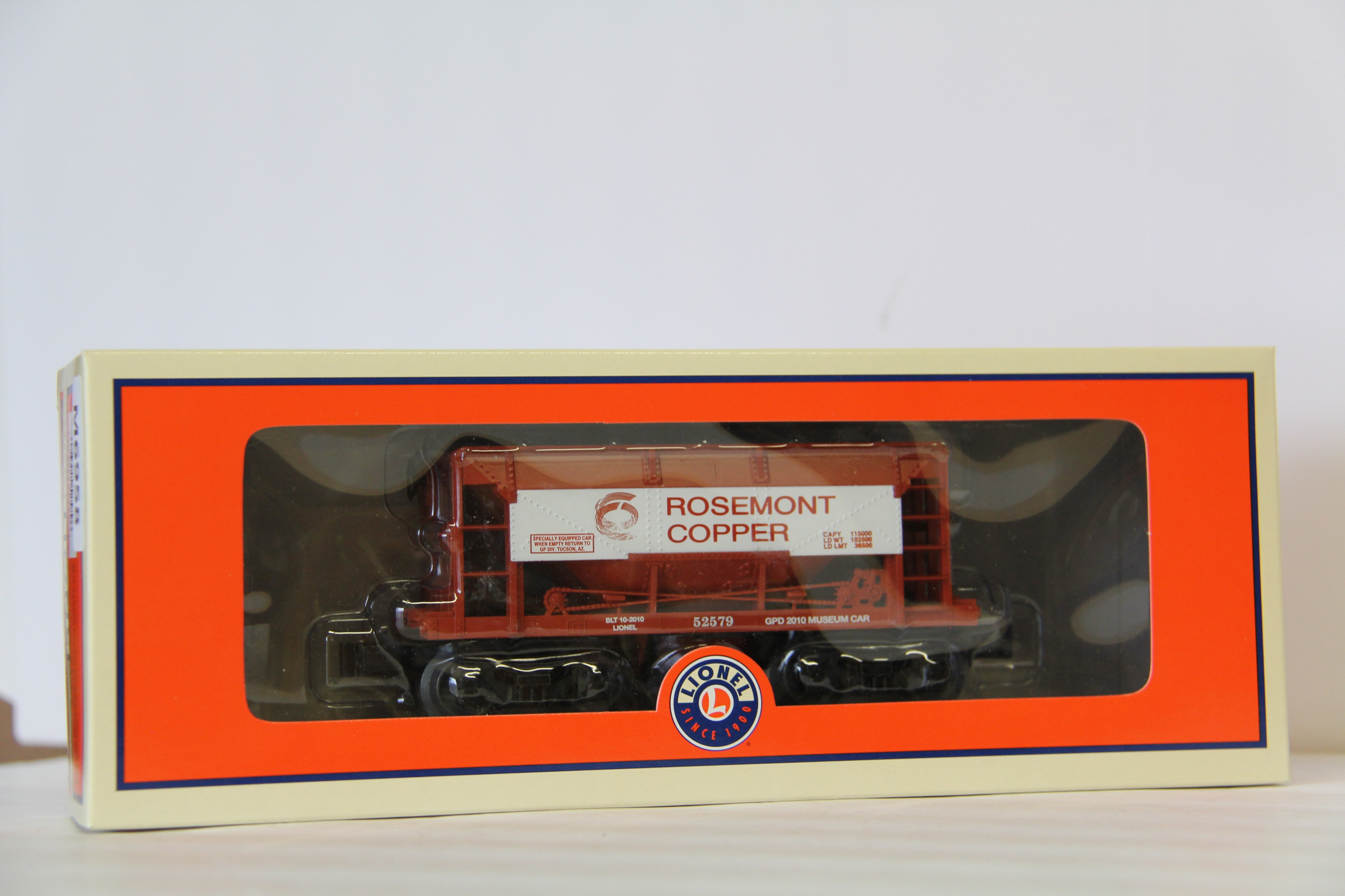 Lionel 6-52579 -2010 Gadsen Pacific Division TTOM Ore Car-Second hand-M6958
