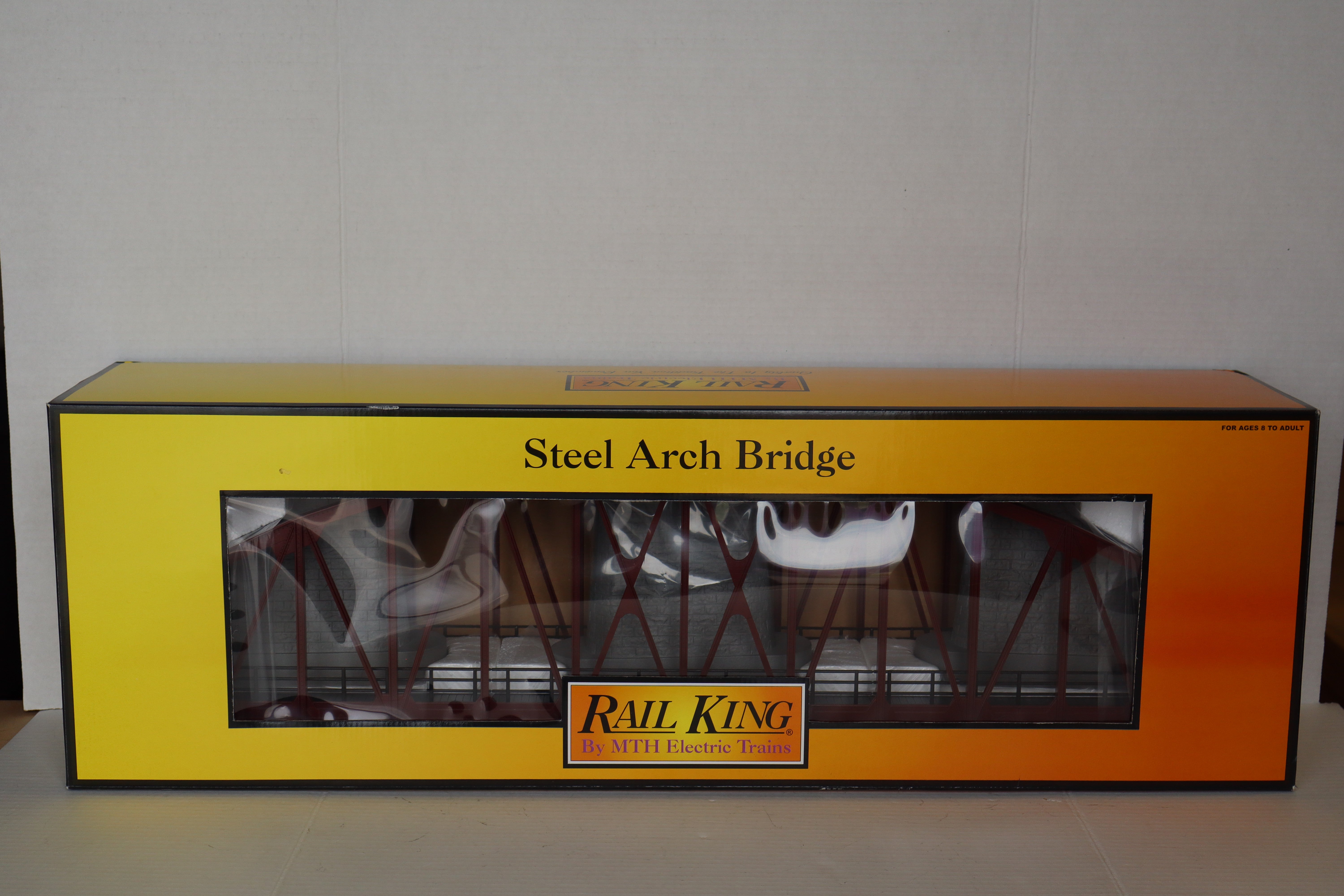 Rail King 40-1031 Rust Streel Arch Bridge-Second hand-M8196