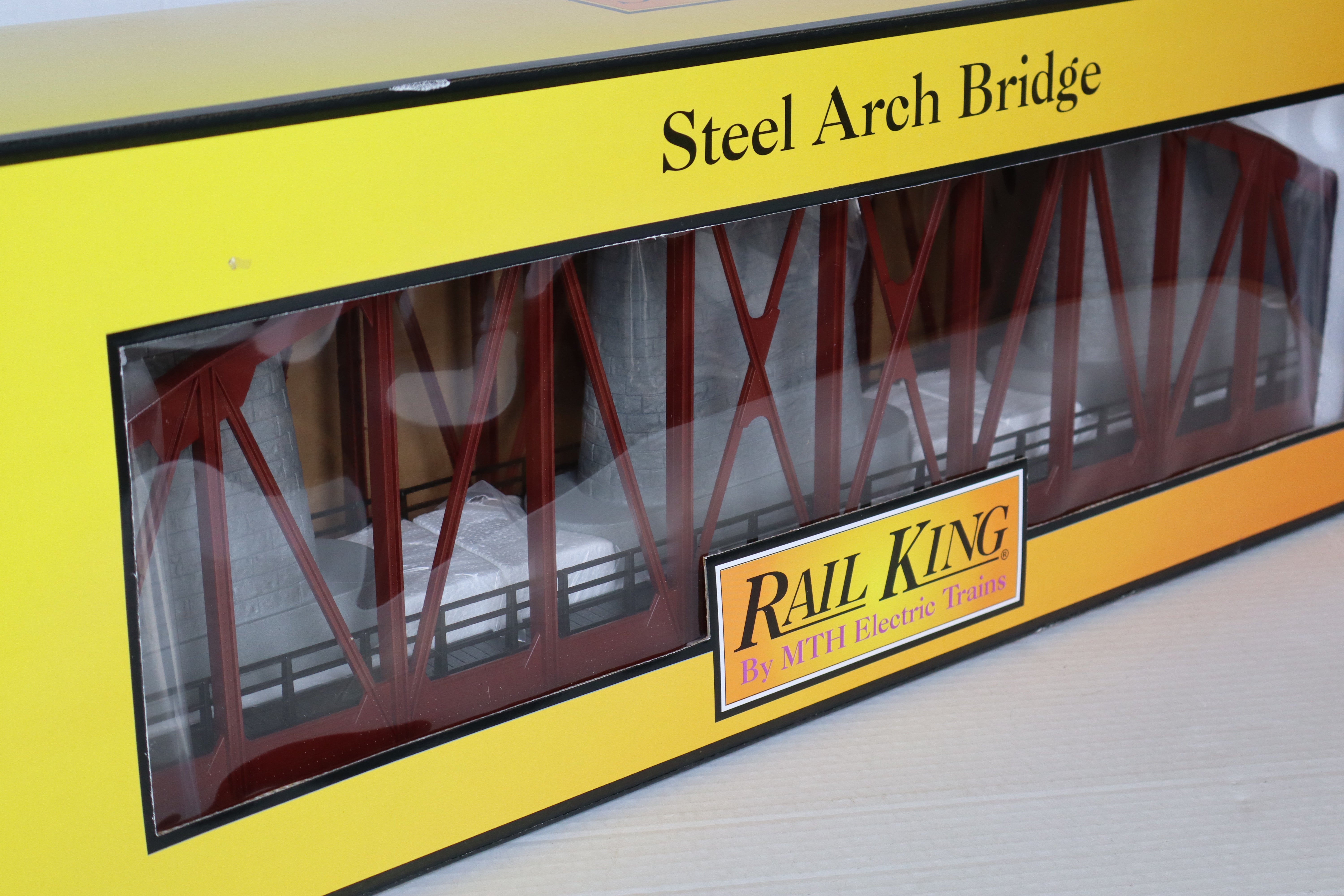 Rail King 40-1031 Rust Streel Arch Bridge-Second hand-M8196