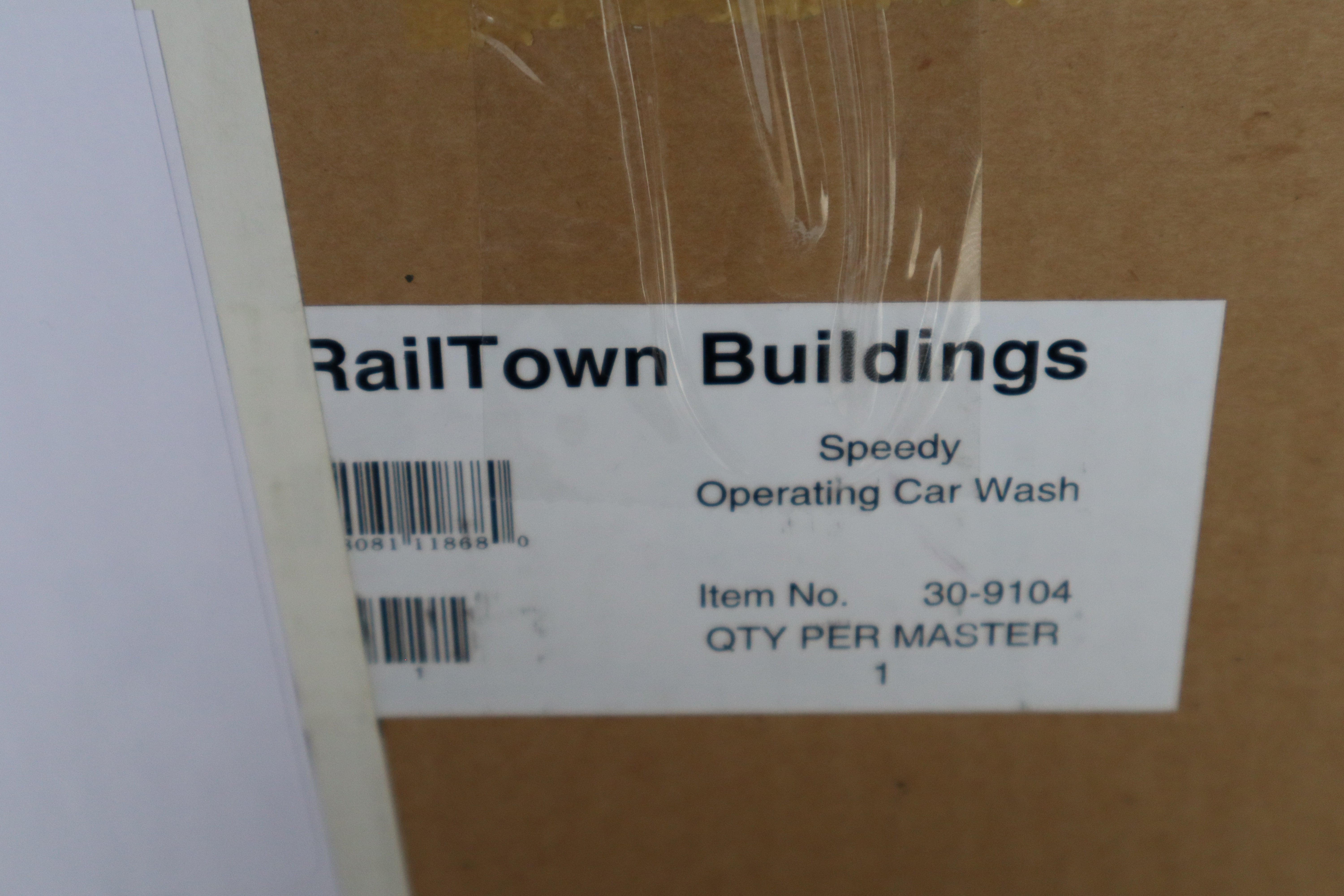 Rail King 30-9104 Speedee Car Wash-Second hand-M8200