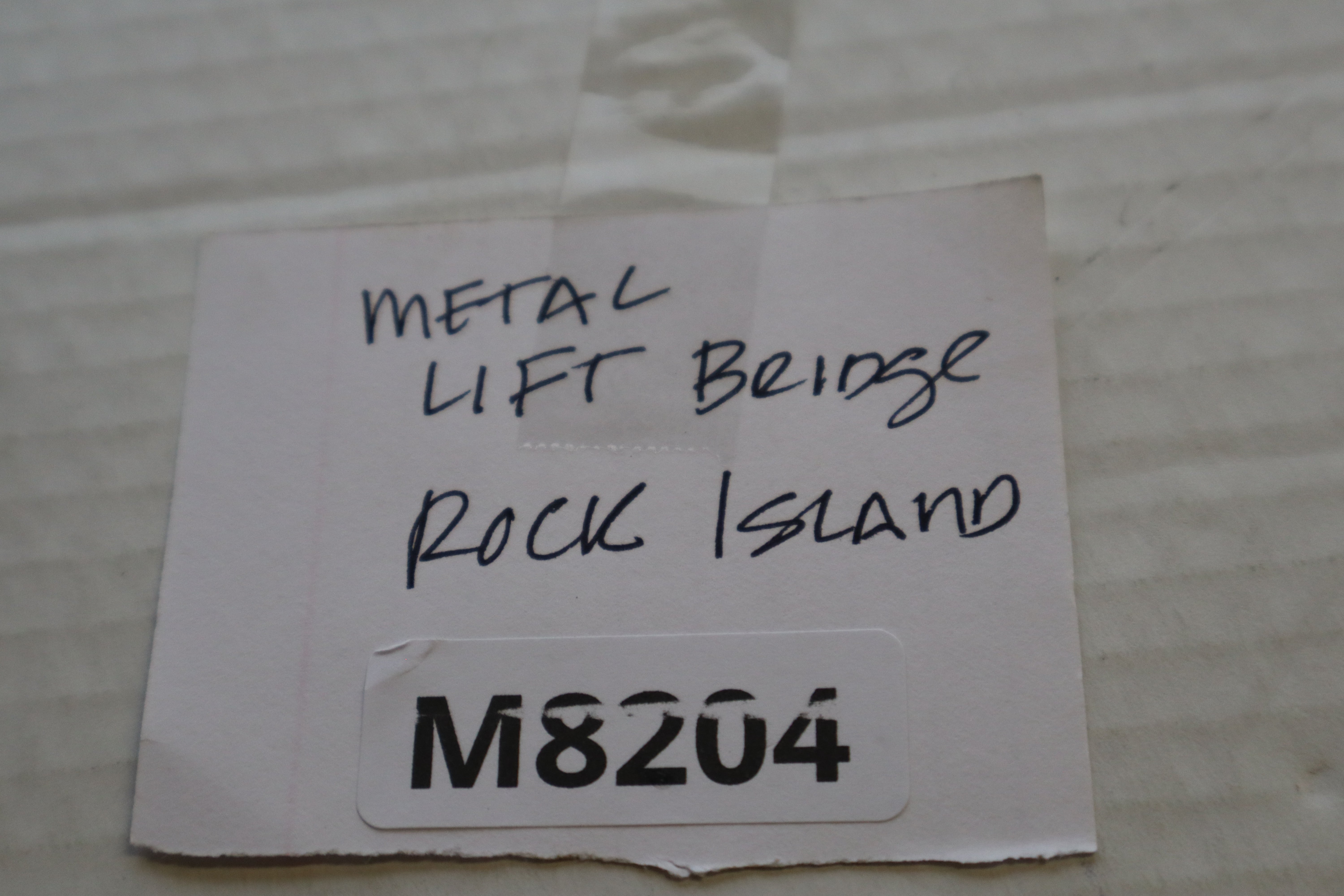 Marx Rock Island Metal Bridge-Second hand-M8204