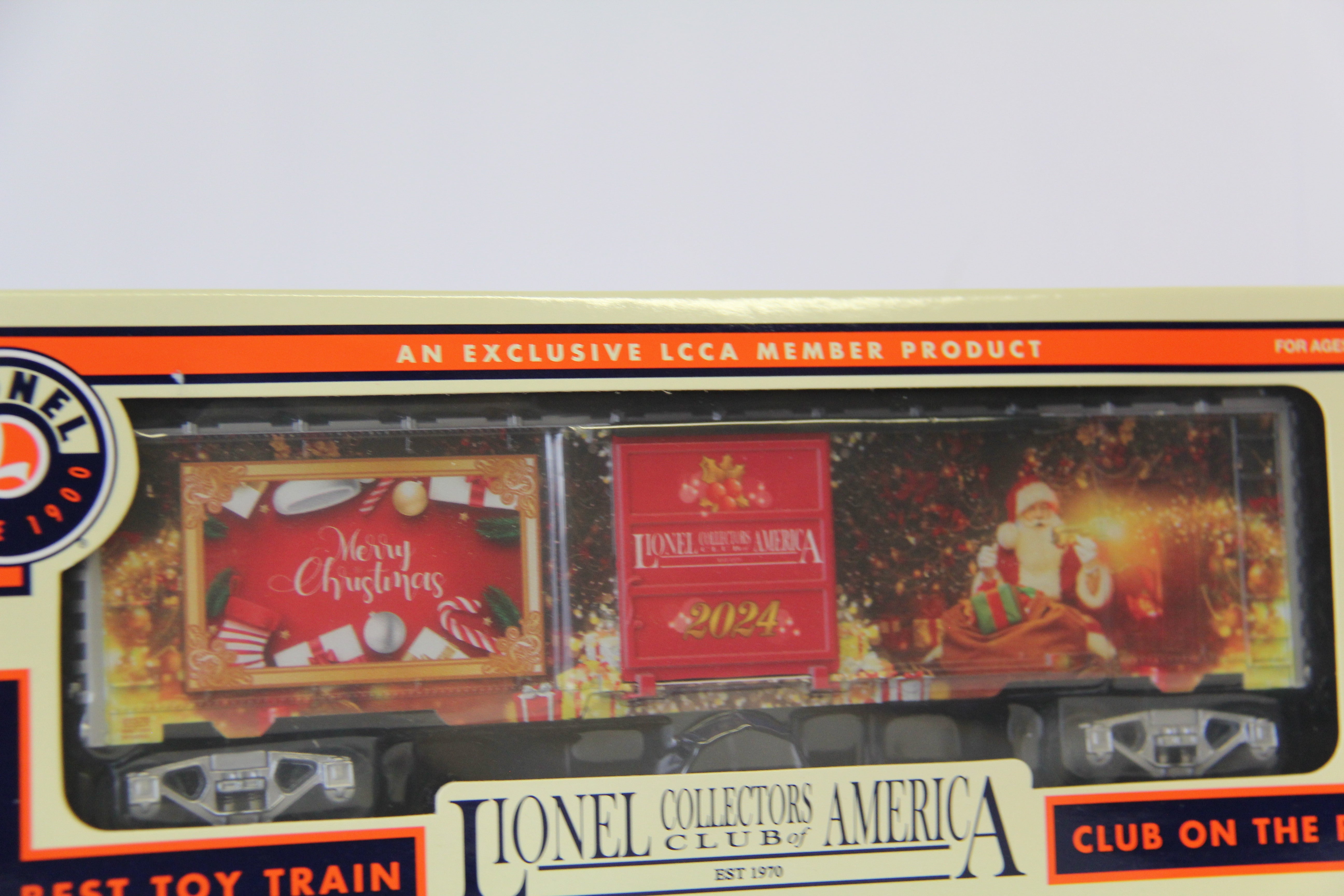 Lionel 2401570 -2024 LCCA Christmas Box Car-Second hand-M6962