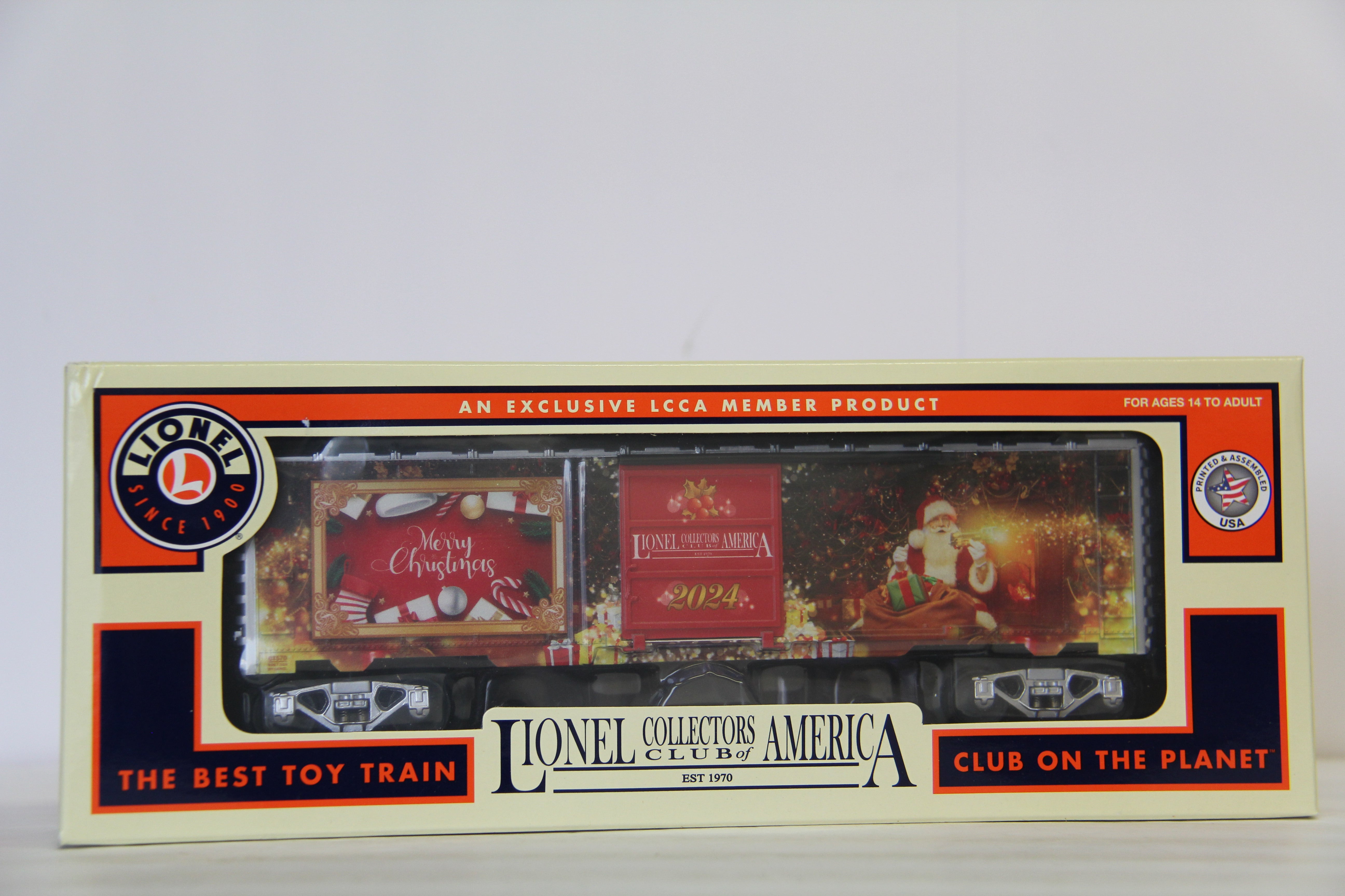 Lionel 2401570 -2024 LCCA Christmas Box Car-Second hand-M6962