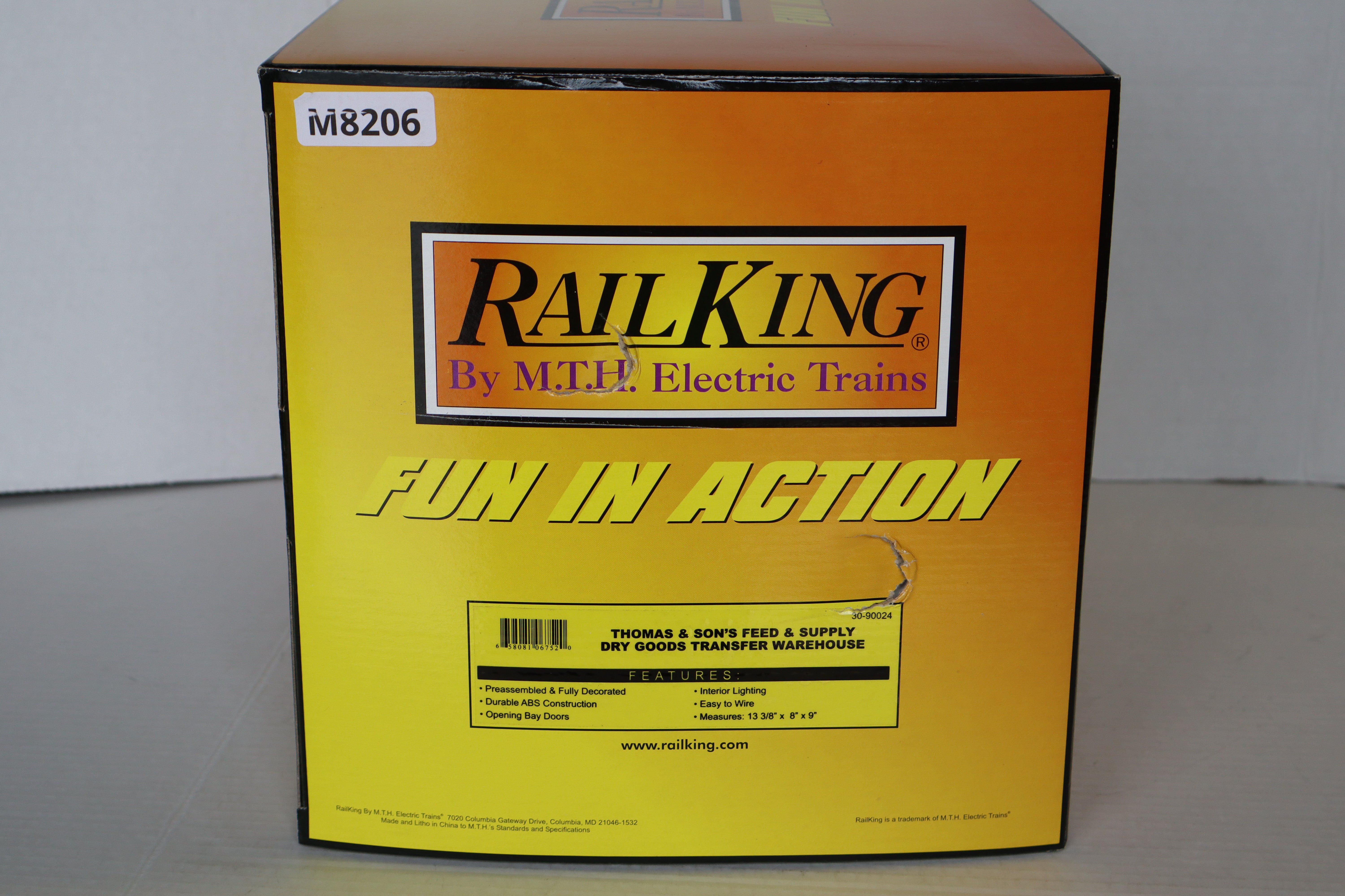 Rail King 30-90024 Thomas & Son's Feed & Supply Dry Goods Transfer Warehouse-Second hand-M8206