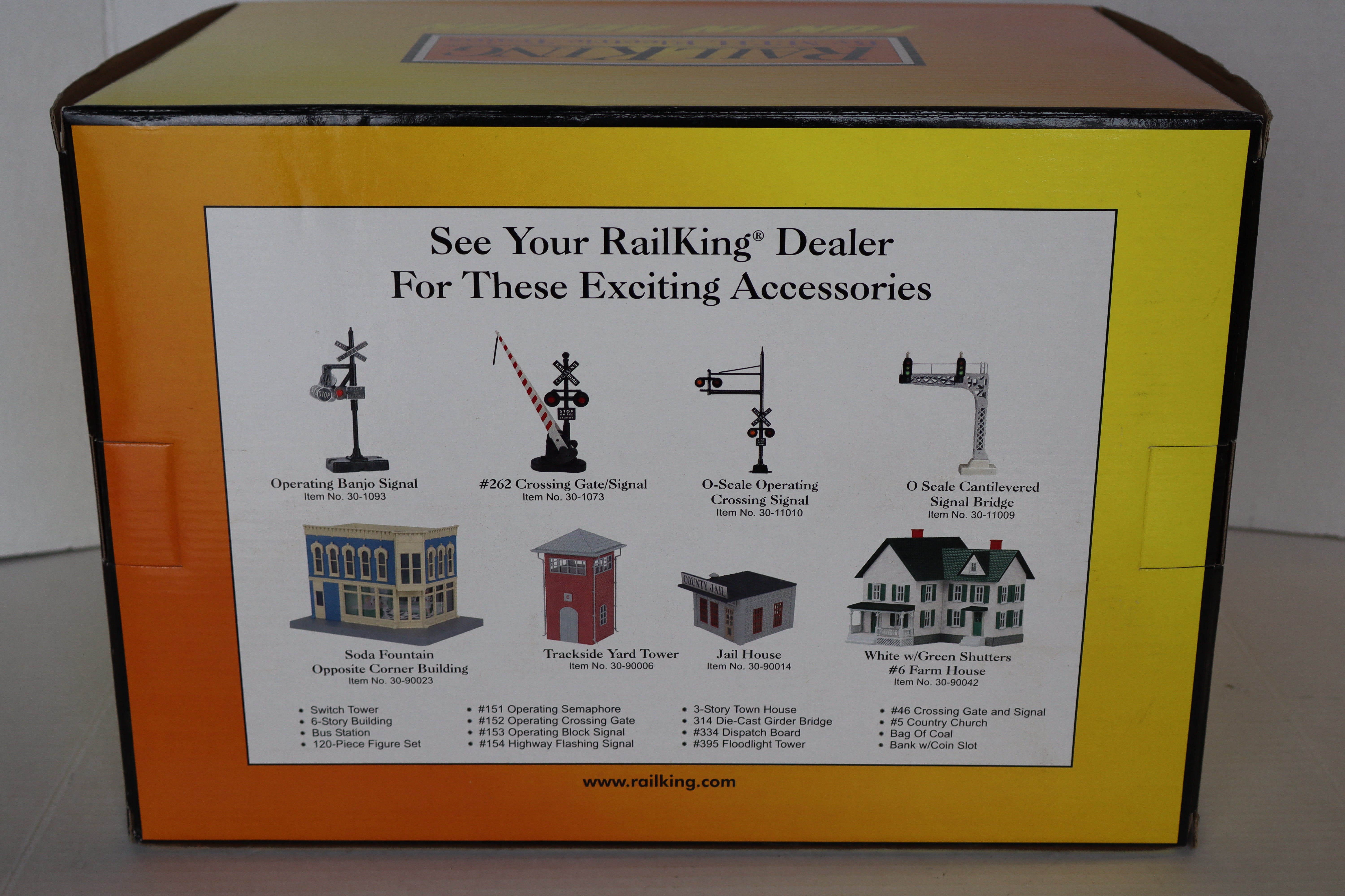 Rail King 30-90024 Thomas & Son's Feed & Supply Dry Goods Transfer Warehouse-Second hand-M8206