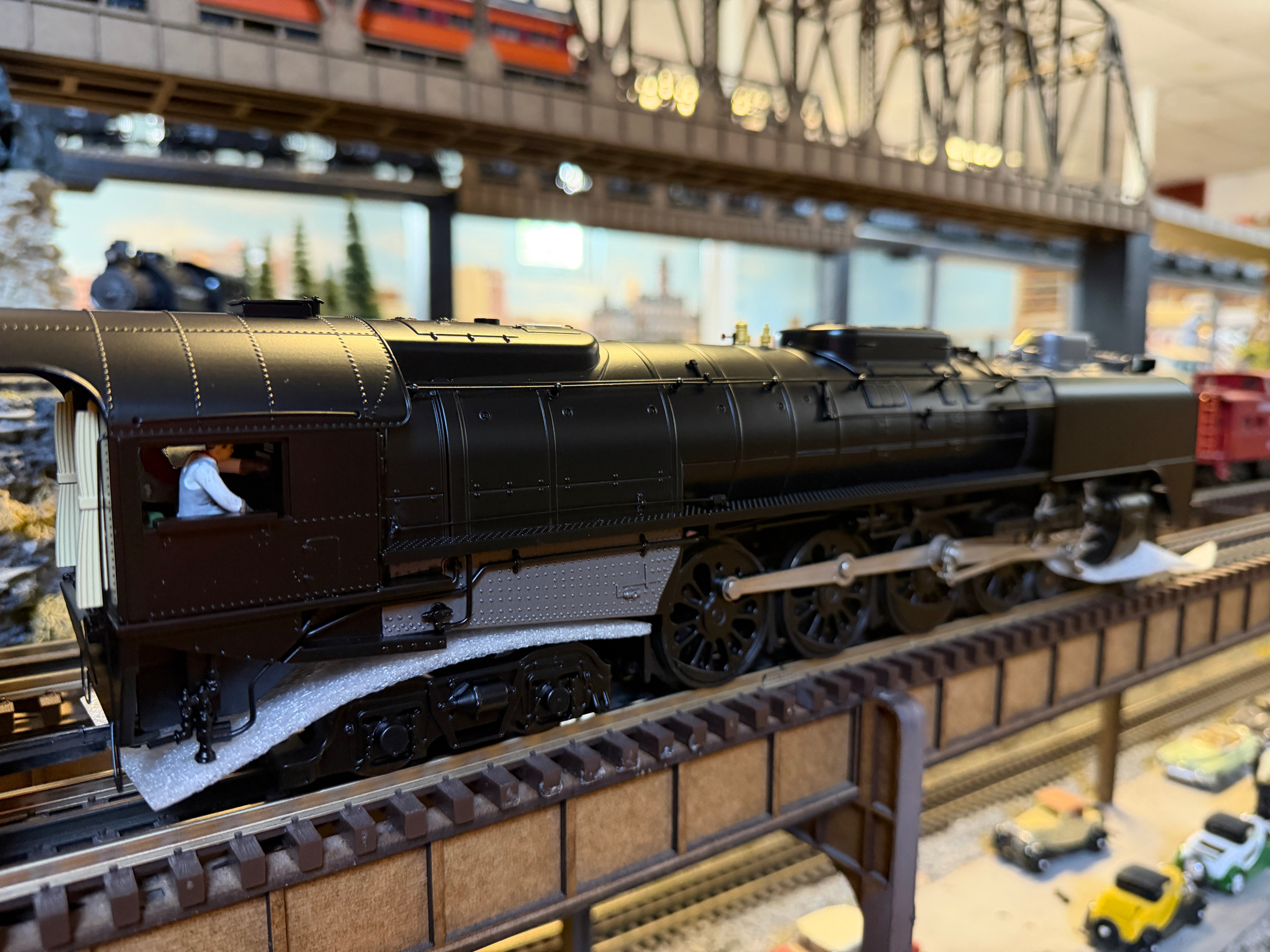 MTH 20-3967-1 - Premier - FEF 4-8-4 Northern Steam Engine "Unlettered" w/ PS3 (Coal) - Custom Run for MrMuffin'sTrains - MrMuffin'sTrains