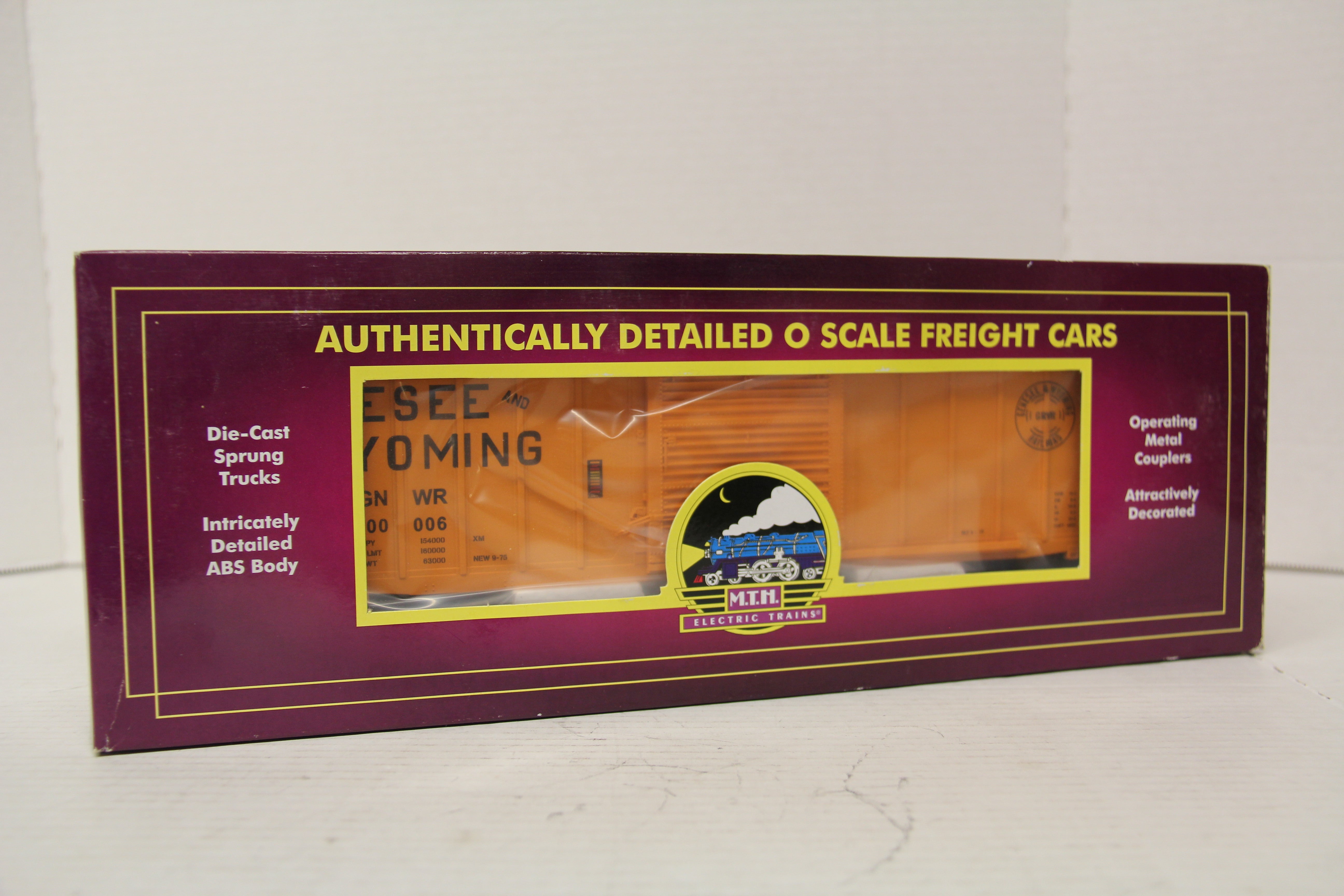 MTH 20-93505 Genesee & Wyoming #300006 -50' Box Car-Second hand-M5610