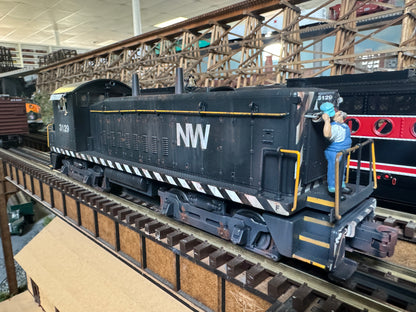 MTH 30-209NW - RailKing - SW-8/SW-9 Switcher Diesel Engine "Norfolk & Western" #3129 w/ PS3 - Custom by Harry Hieke - MrMuffin'sTrains