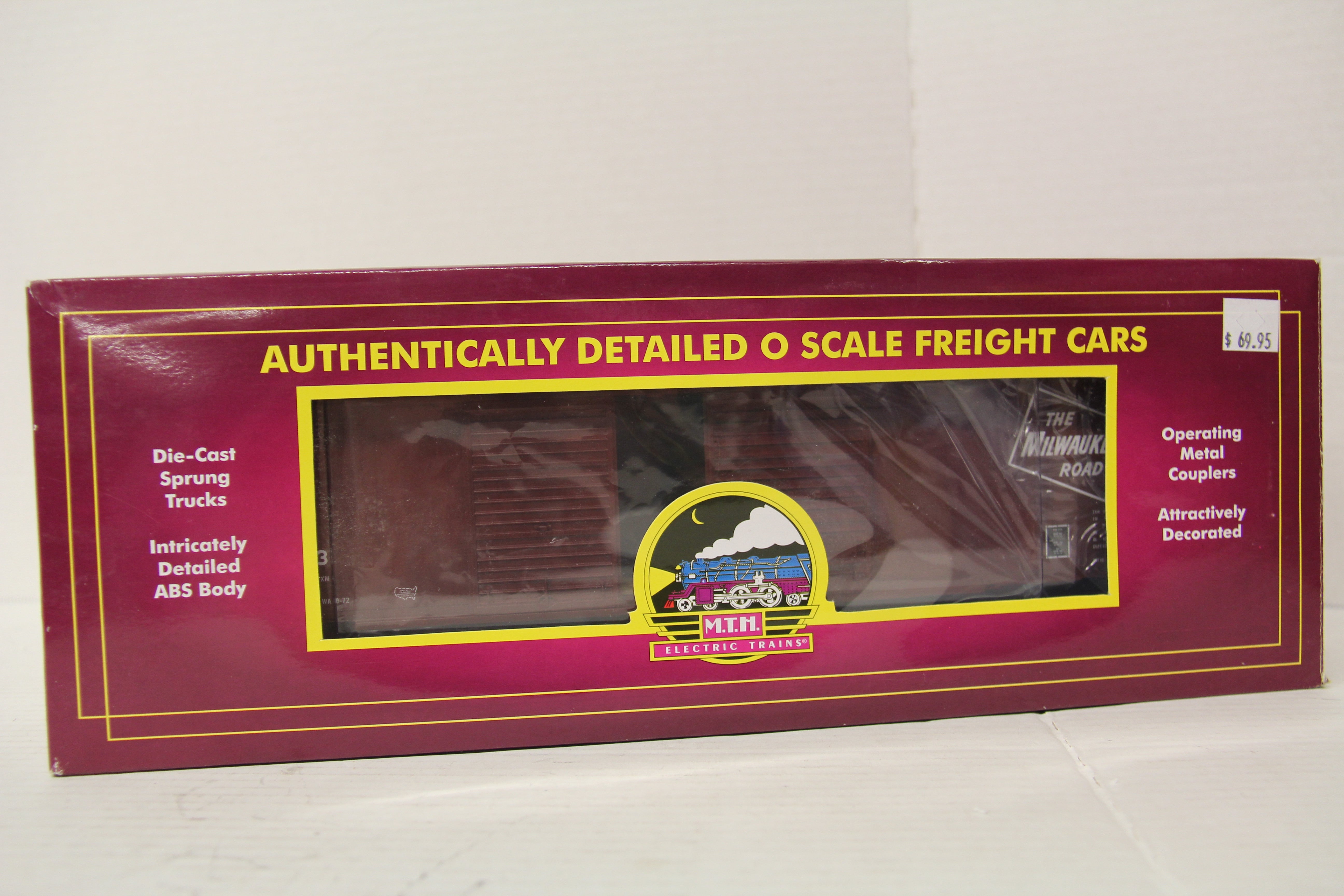 MTH 20-93691 Milwaukee Road #135033 -50' Ps-1 Double Door Box Car-Second hand-M5613