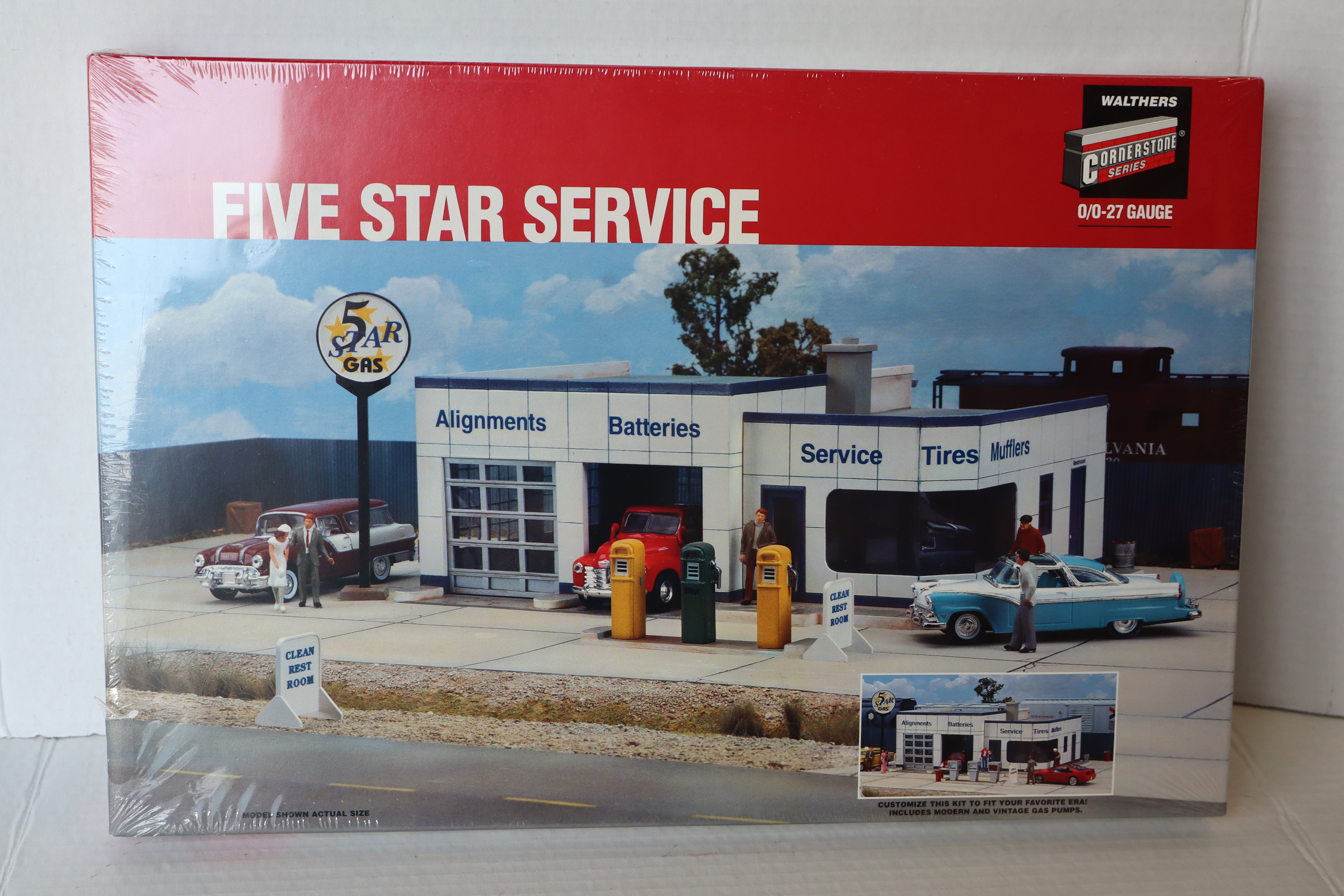 Walthers Cornerstone Series  #933-3310 O/027  Five Star Service Structure Kit-Second hand-M8212
