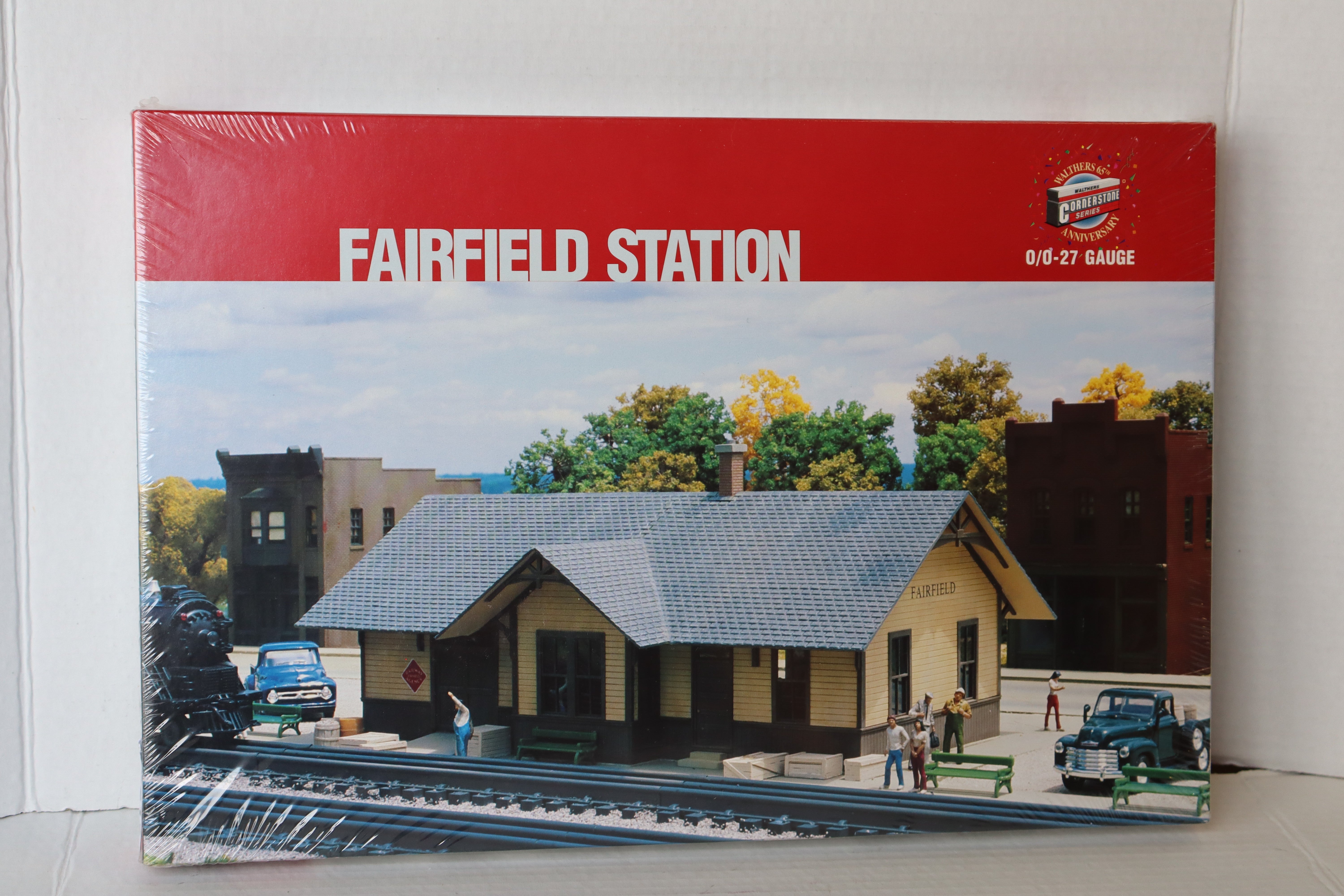 Walthers Cornerstone Series #933-3307 Fairfield Station Structure Kit-Second hand-M8213
