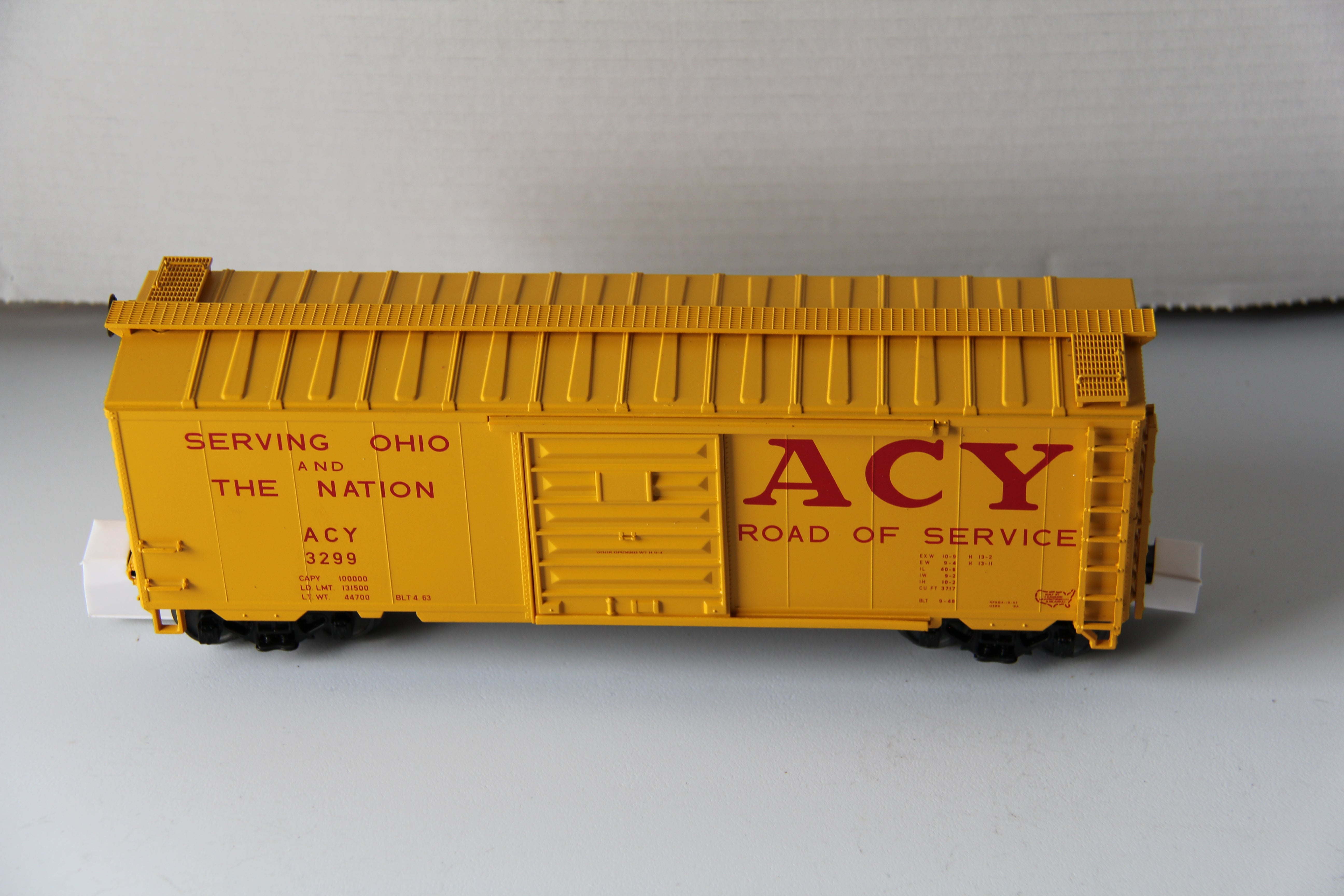 MTH 20-93759 Akron Canton & Youngstown #3299- 40' Box Car-Second hand-M2533