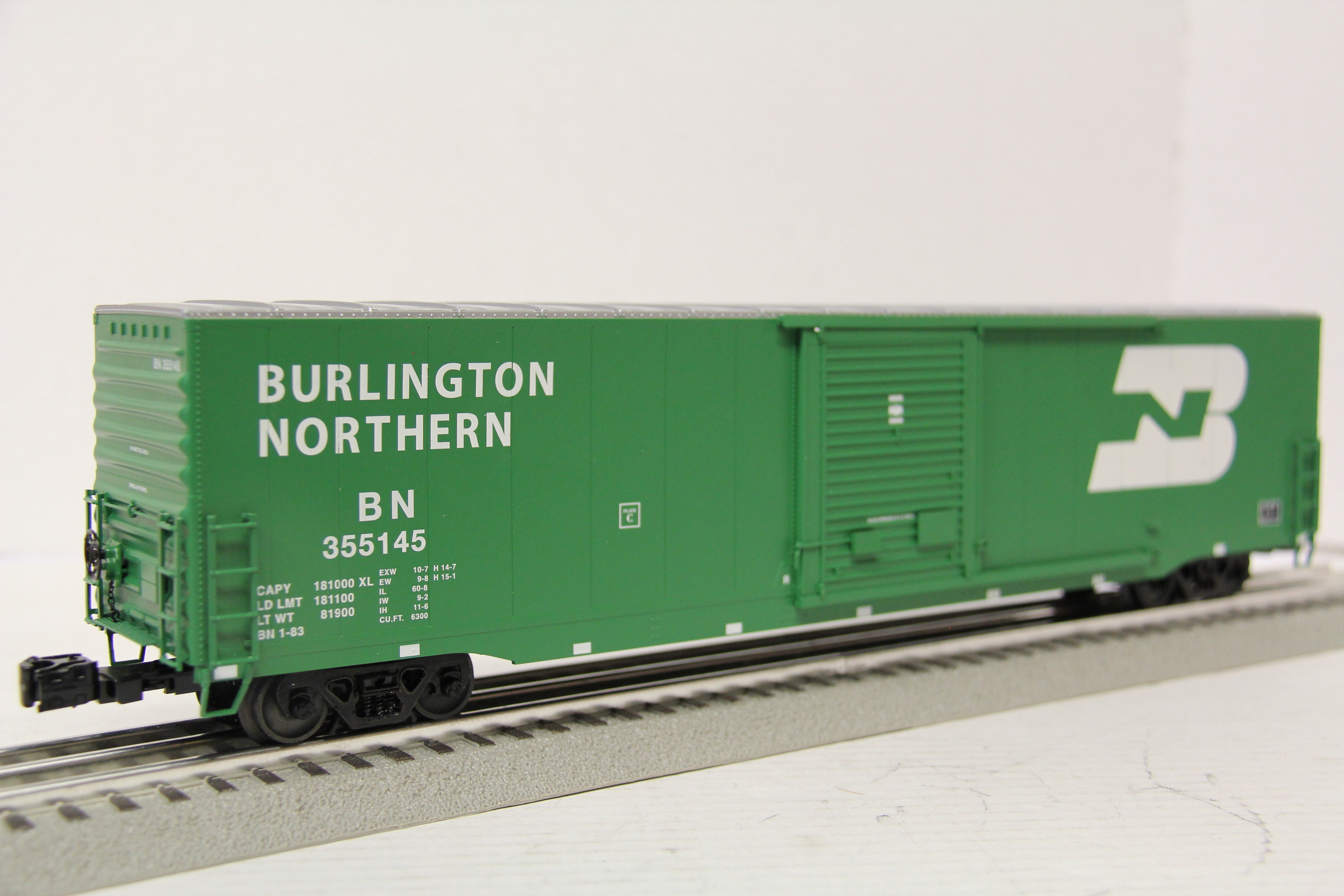 Lionel 6-82658 Burlington Northern 60' Boxcar #355145-Second hand-M5618